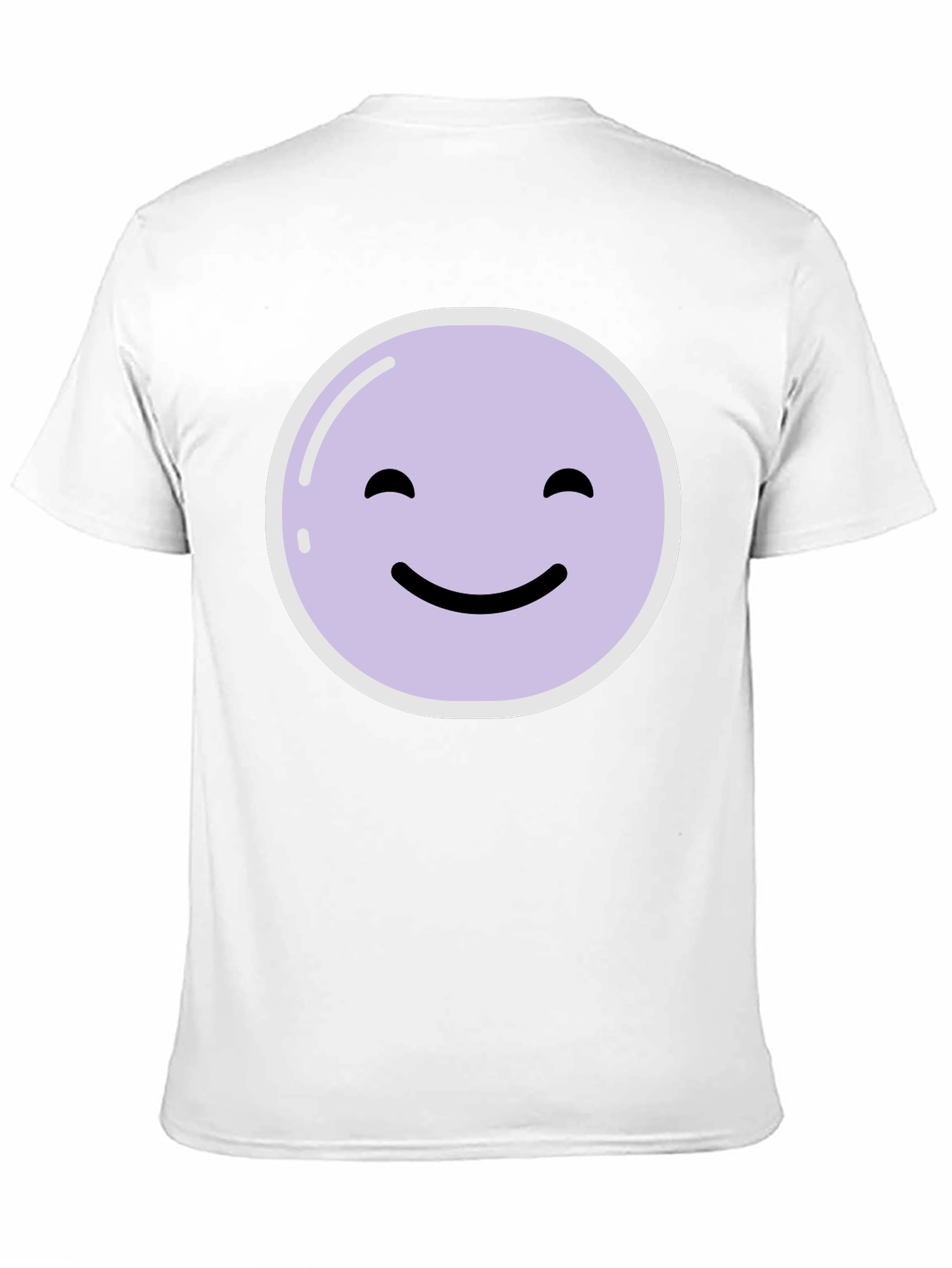 Smiley Face Graphic Tee - Casual Comfort