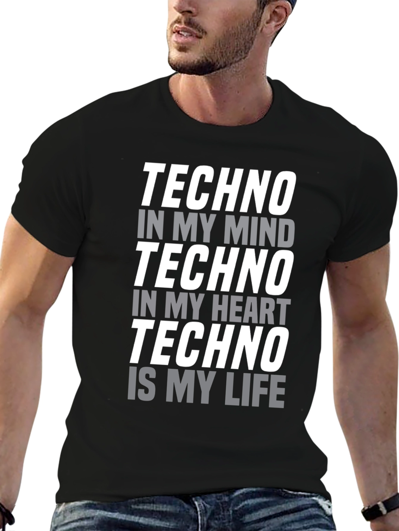 Techno Music T-Shirt - Mind Heart Life