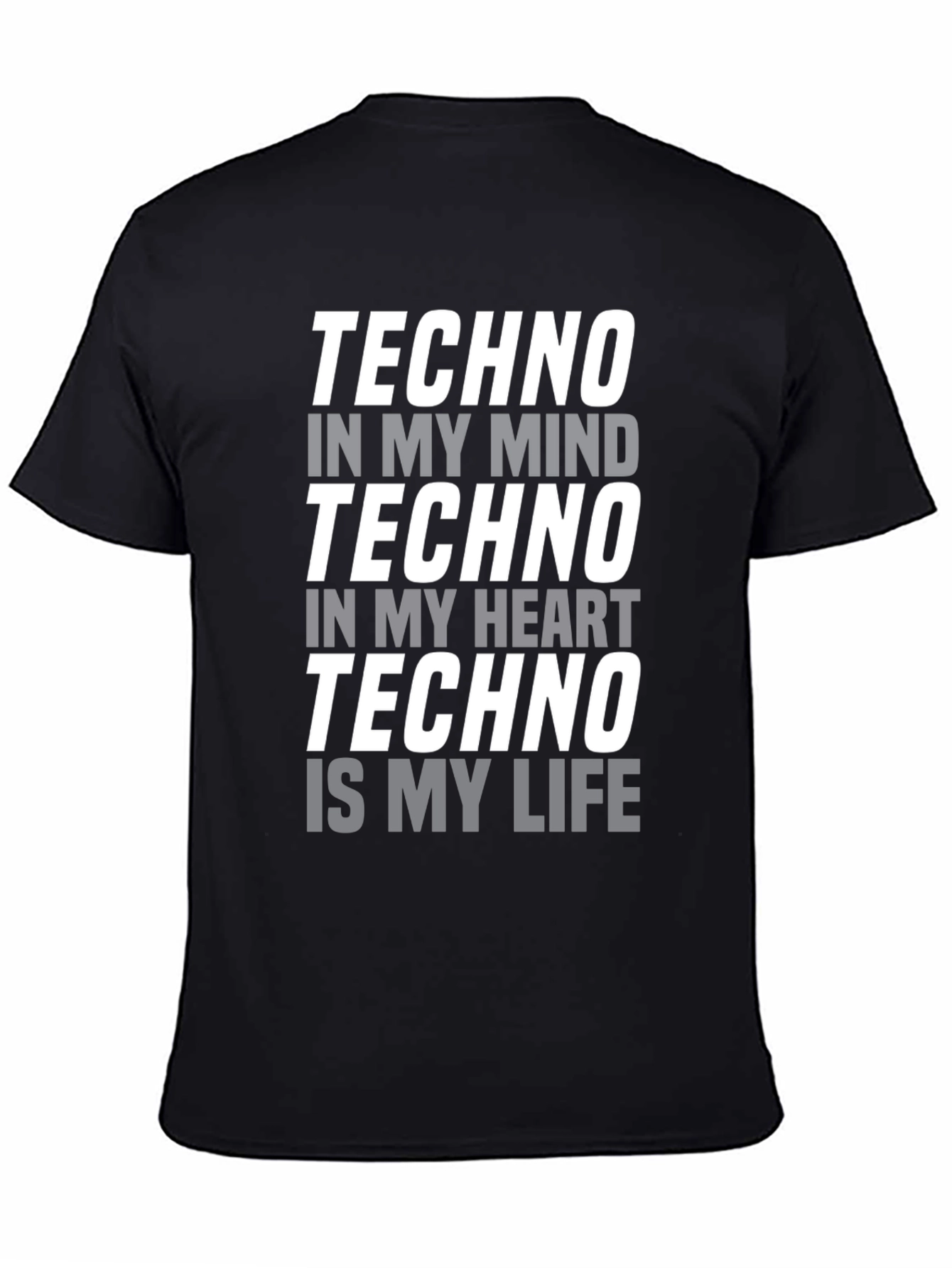 Techno Music T-Shirt - Mind Heart Life