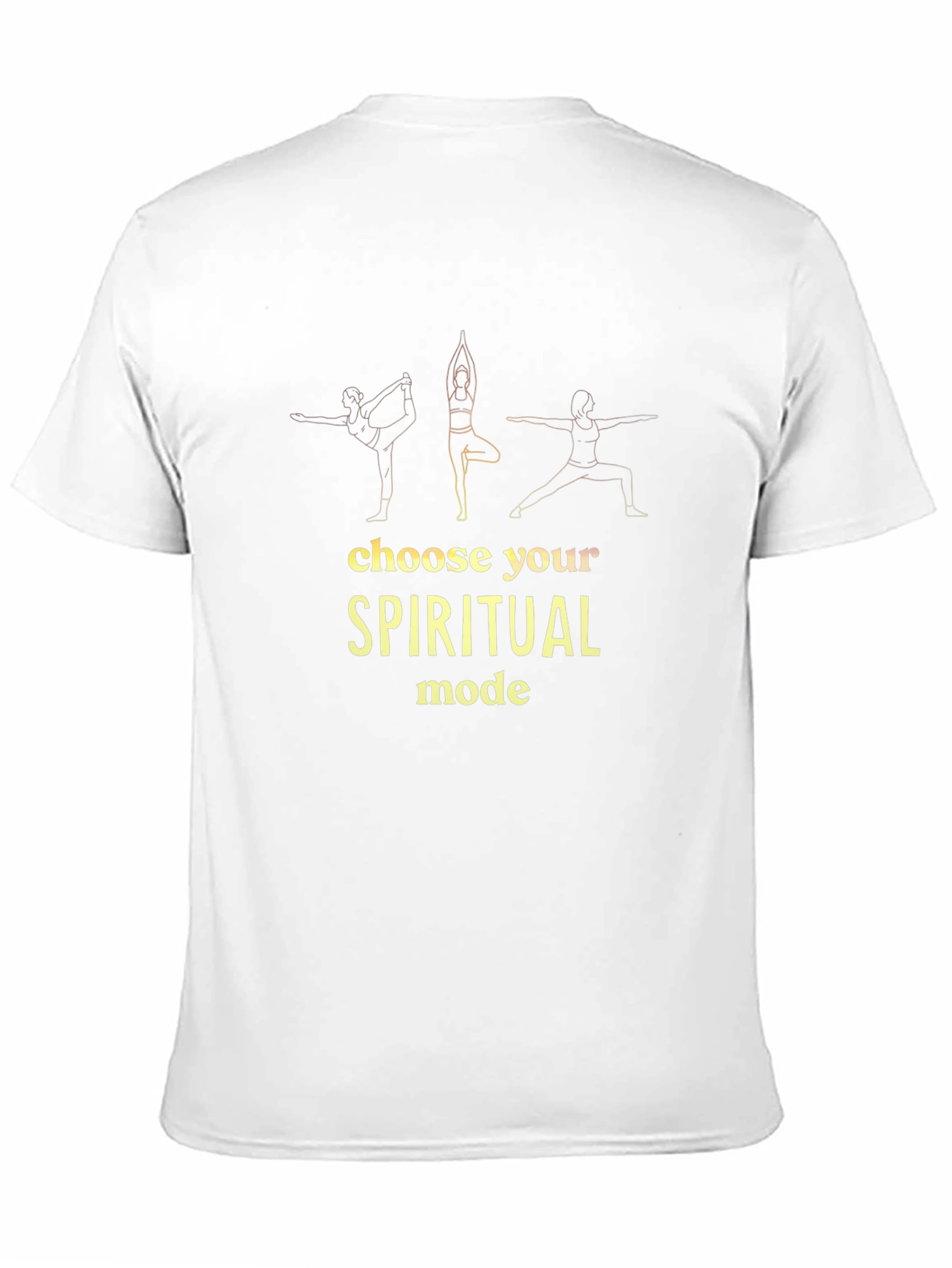 Spiritual Mode Yoga Graphic T-Shirt