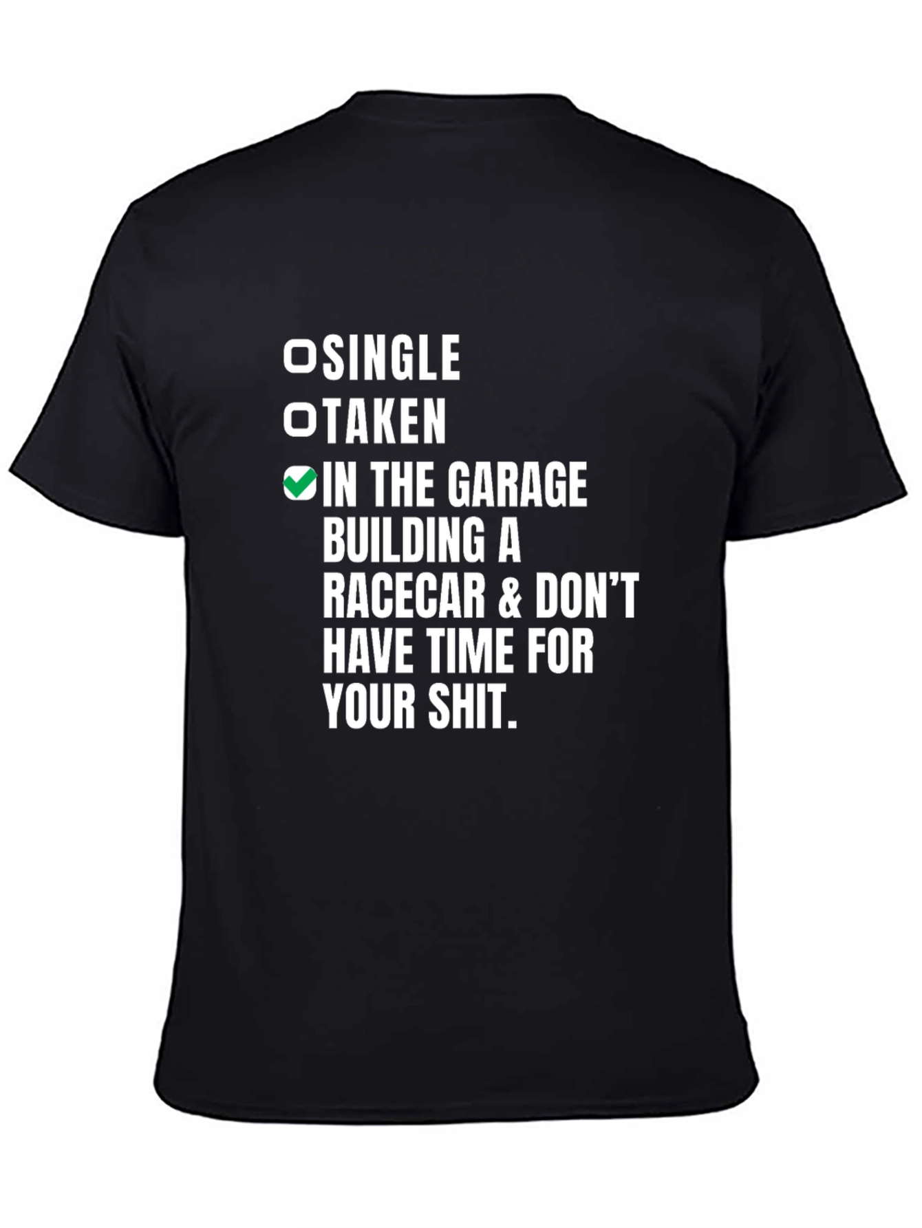 Garage Racer T-Shirt - Building A Racecar