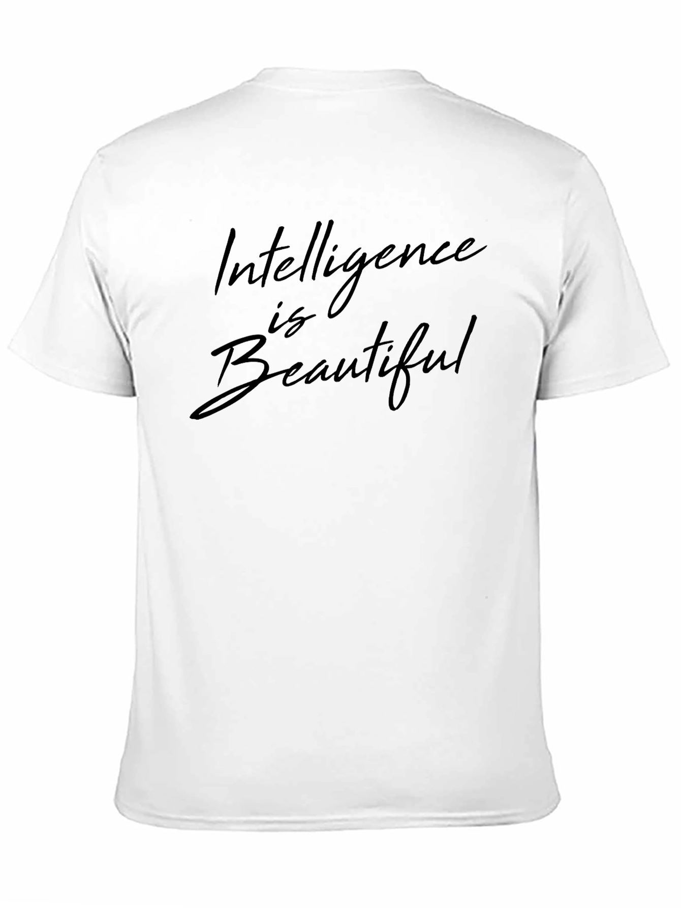 Intelligence is Beautiful Graphic Tee - Black