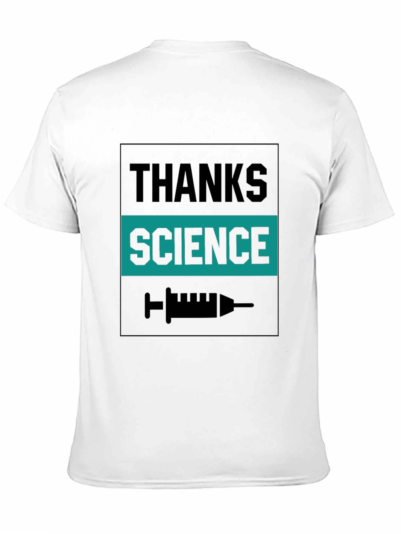 Thanks Science Black Graphic Tee