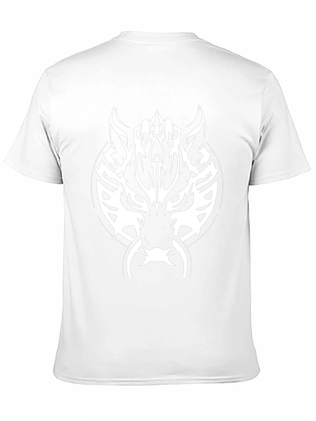 Wolf Head Graphic Black T-Shirt