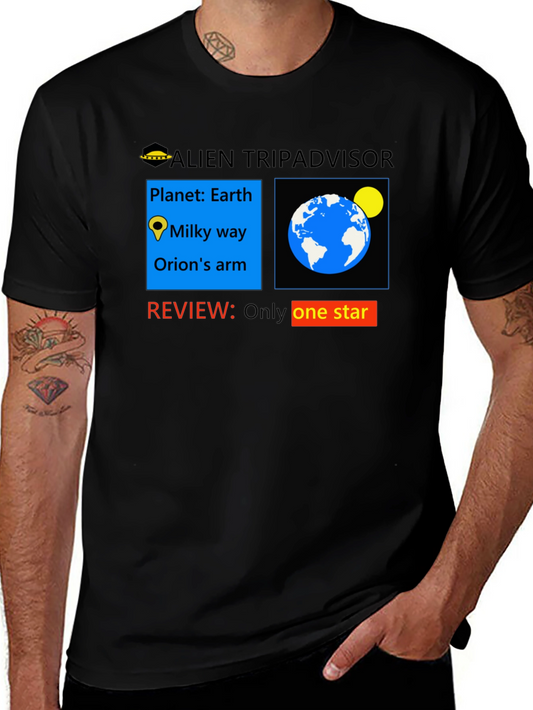Alien Tripadvisor One-Star Review T-Shirt