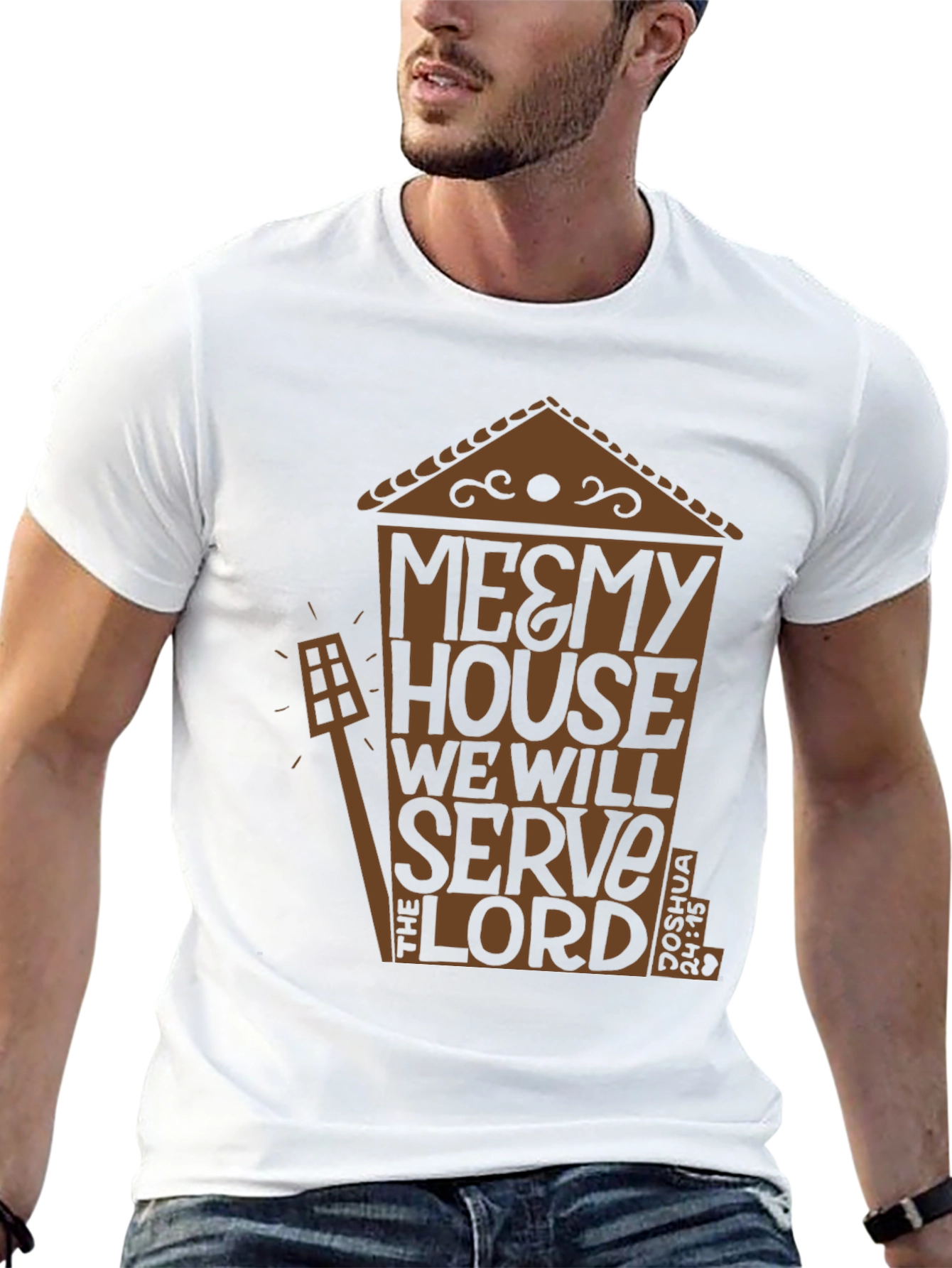 Me & My House T-Shirt - Christian Faith Apparel