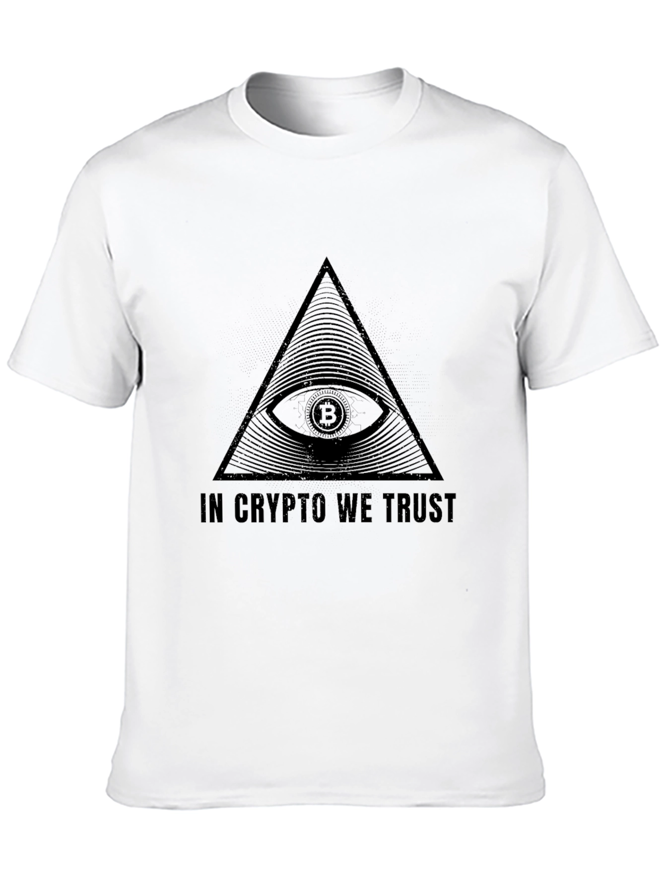 In Crypto We Trust Bitcoin Graphic T-Shirt