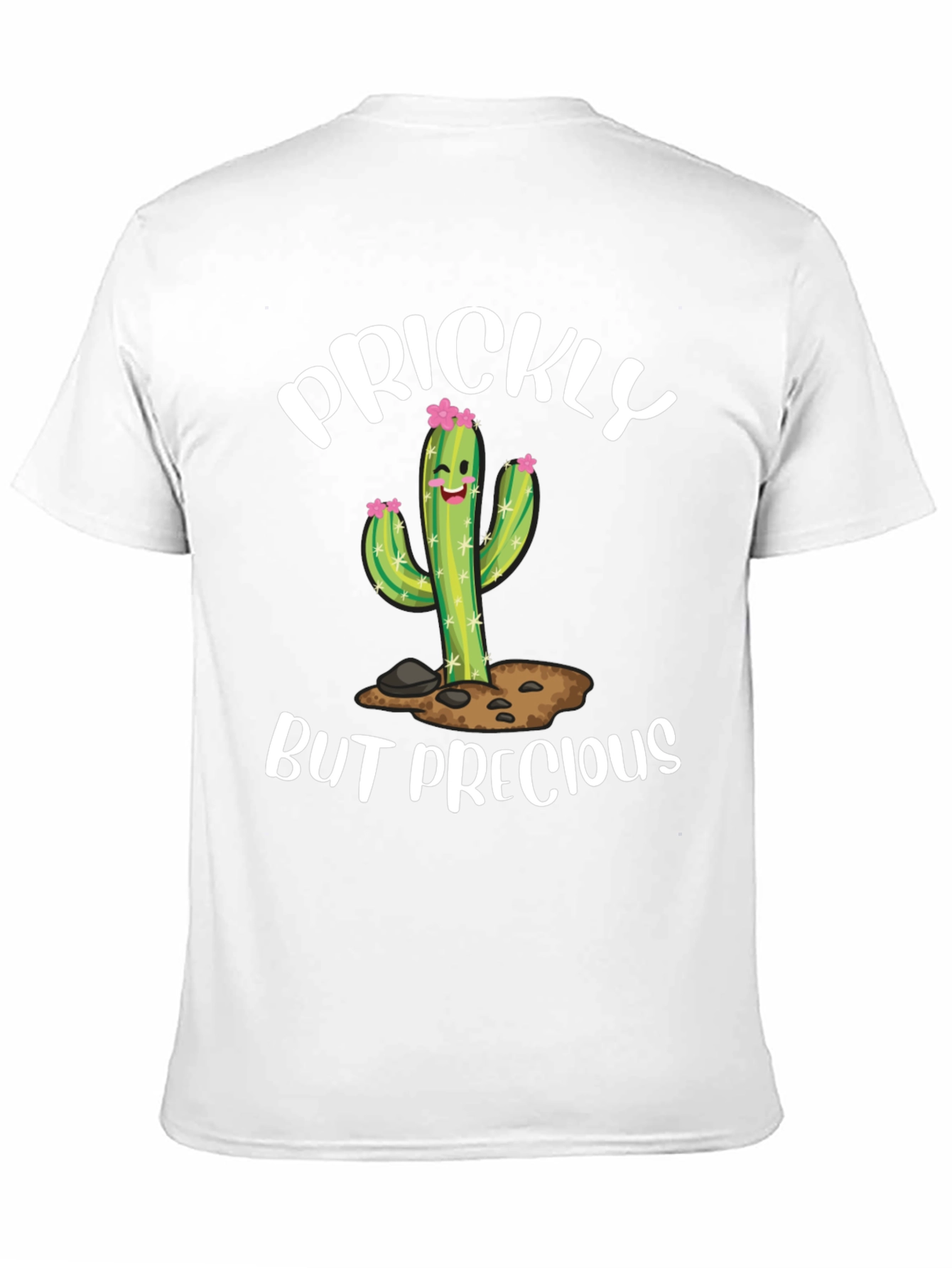 Prickly But Precious Cactus Graphic T-Shirt