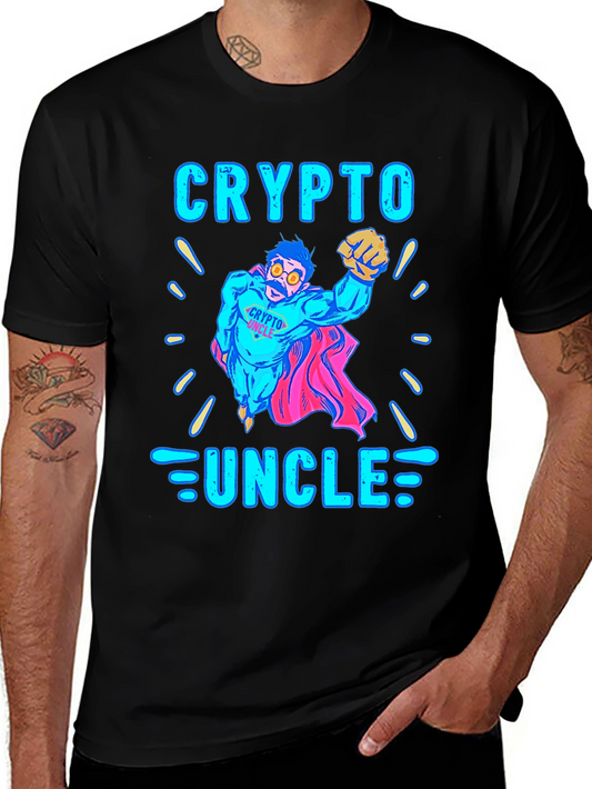 Crypto Uncle Graphic Tee