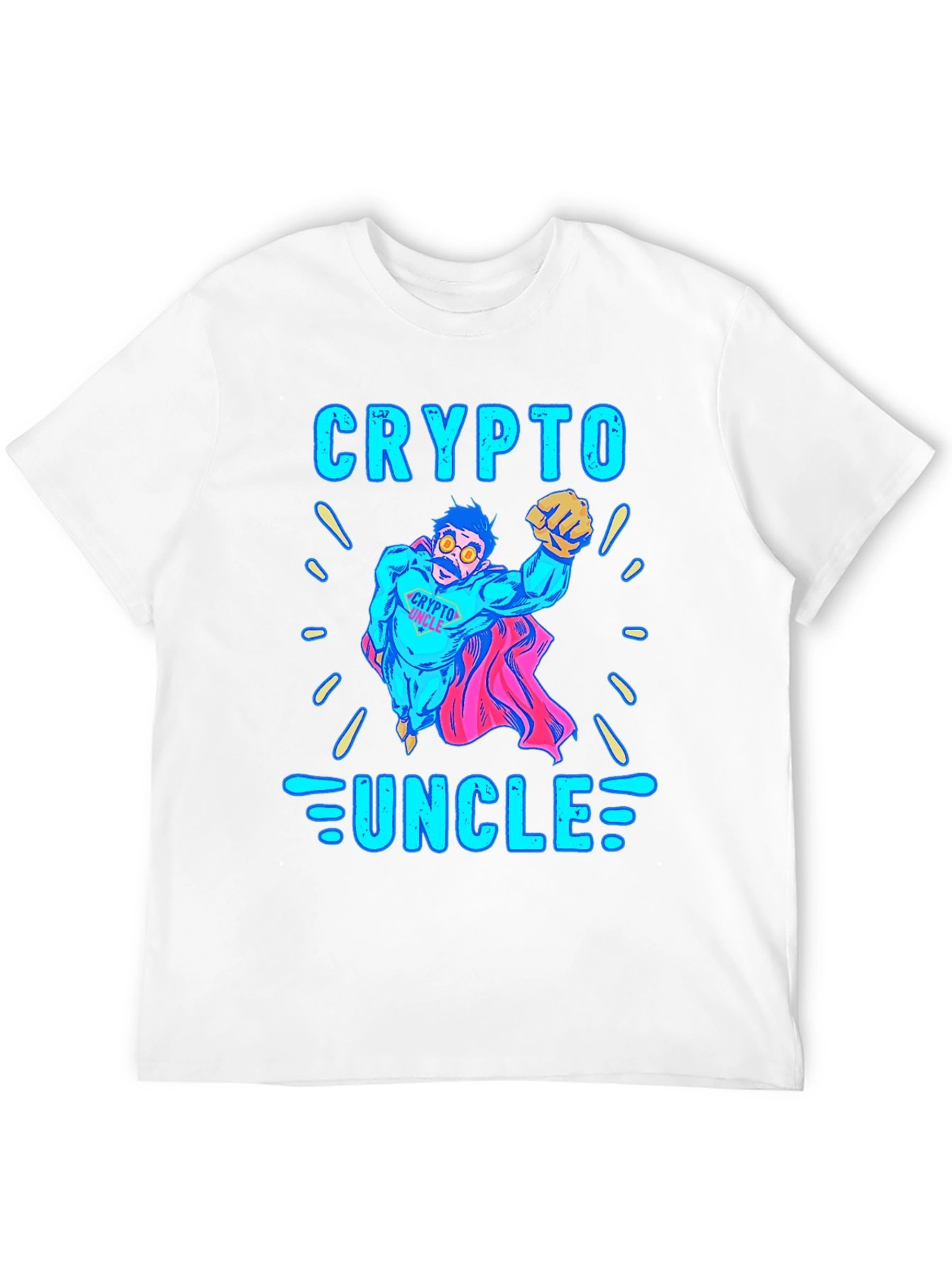Crypto Uncle Graphic Tee