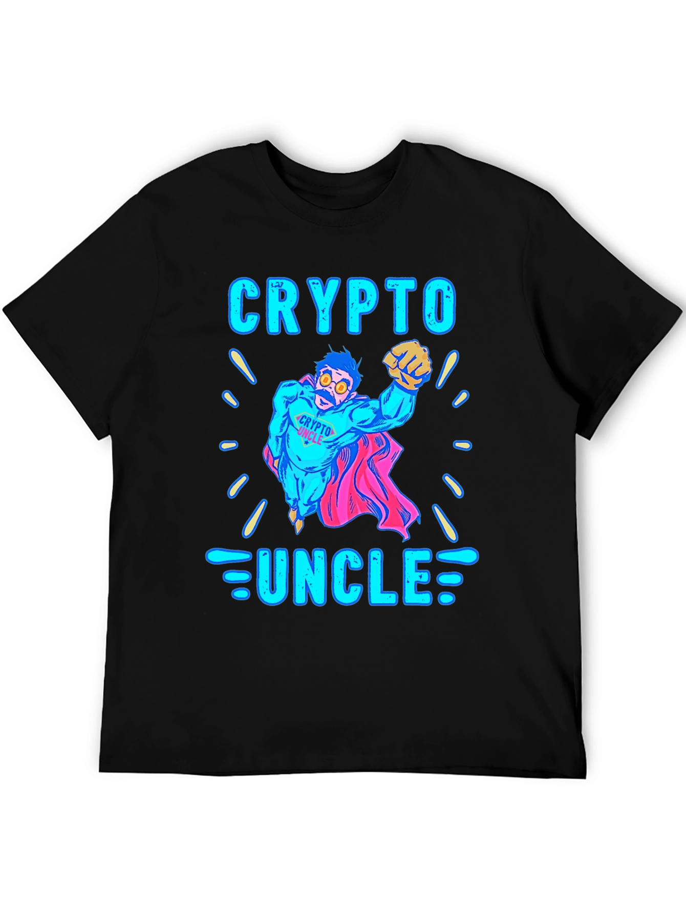 Crypto Uncle Graphic Tee