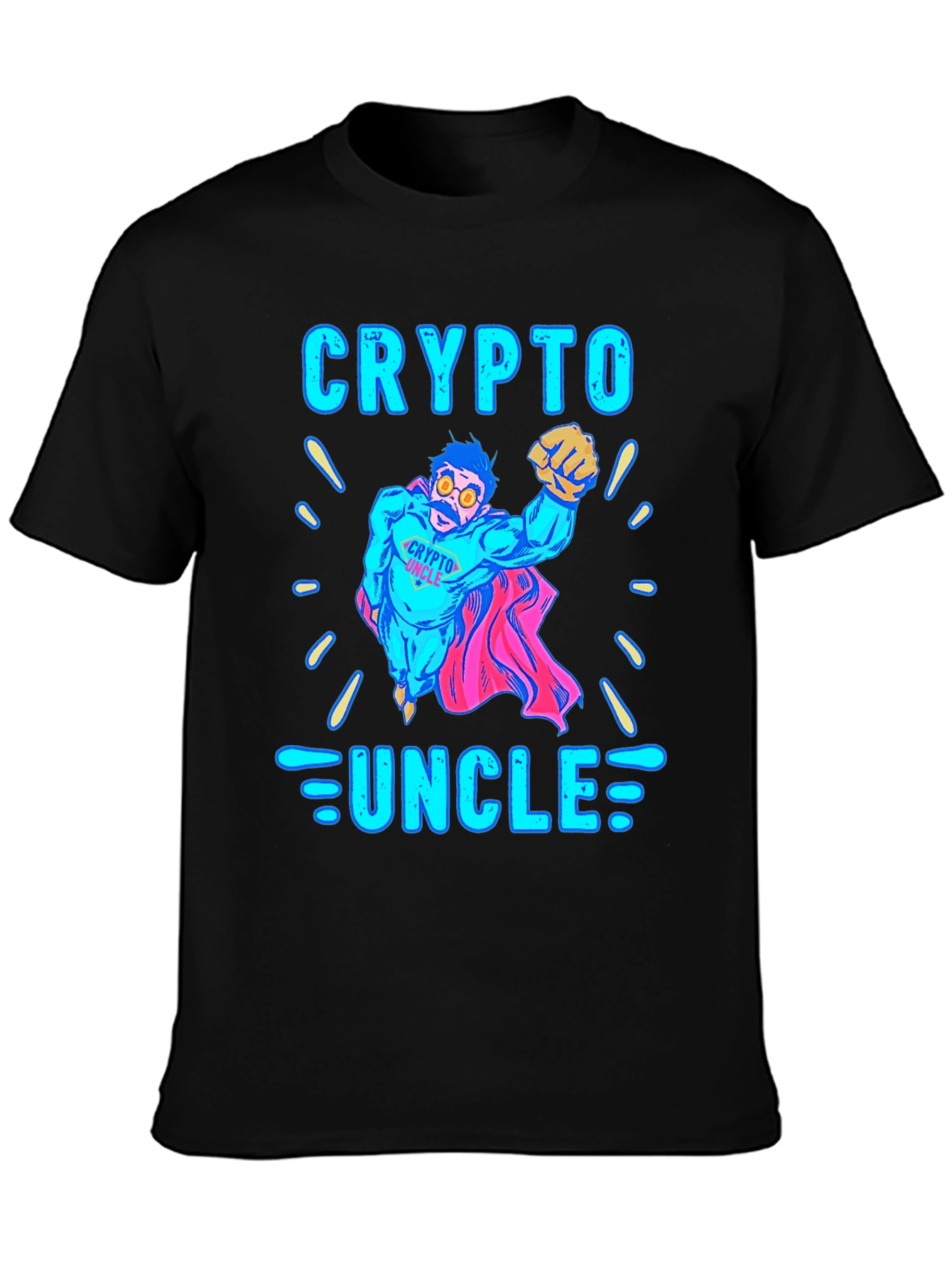 Crypto Uncle Graphic Tee