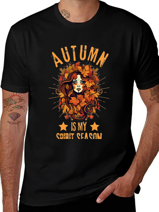 Autumn Spirit Season Graphic T-Shirt