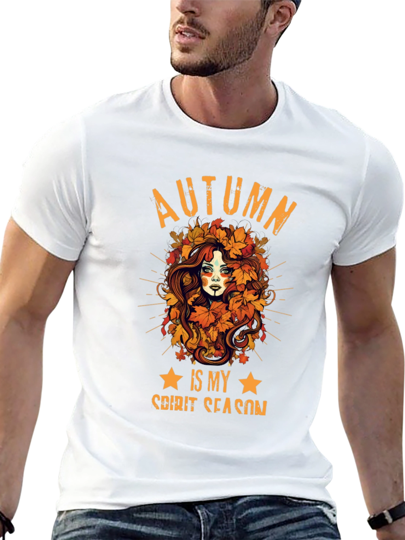 Autumn Spirit Season Graphic T-Shirt