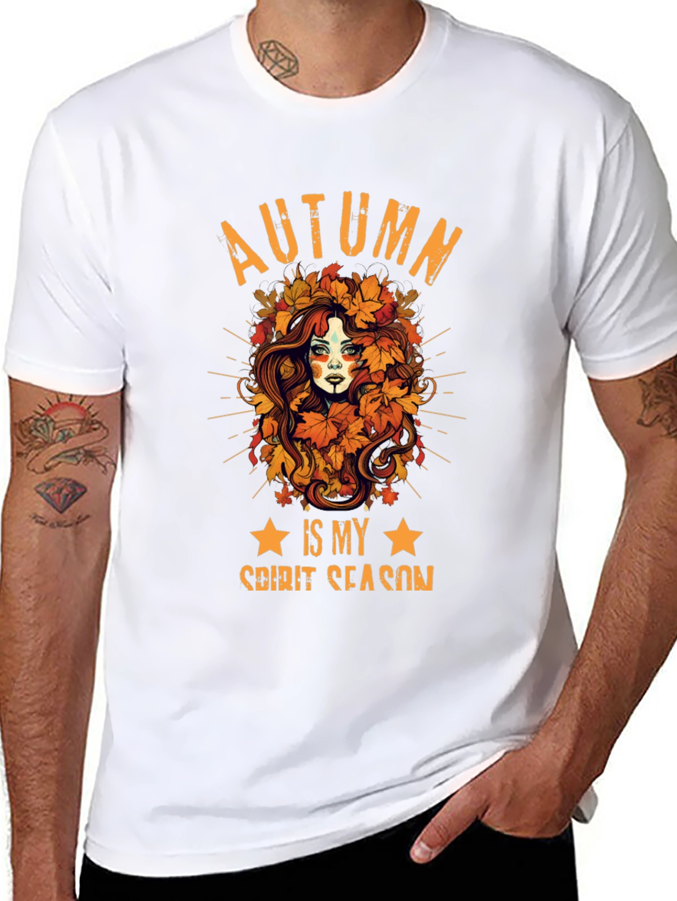 Autumn Spirit Season Graphic T-Shirt