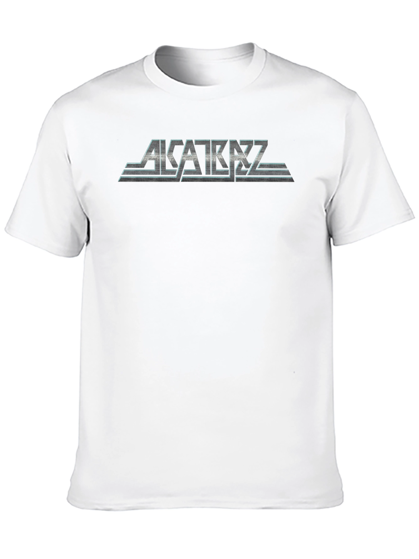 Alcatraz Band Logo Black T-Shirt