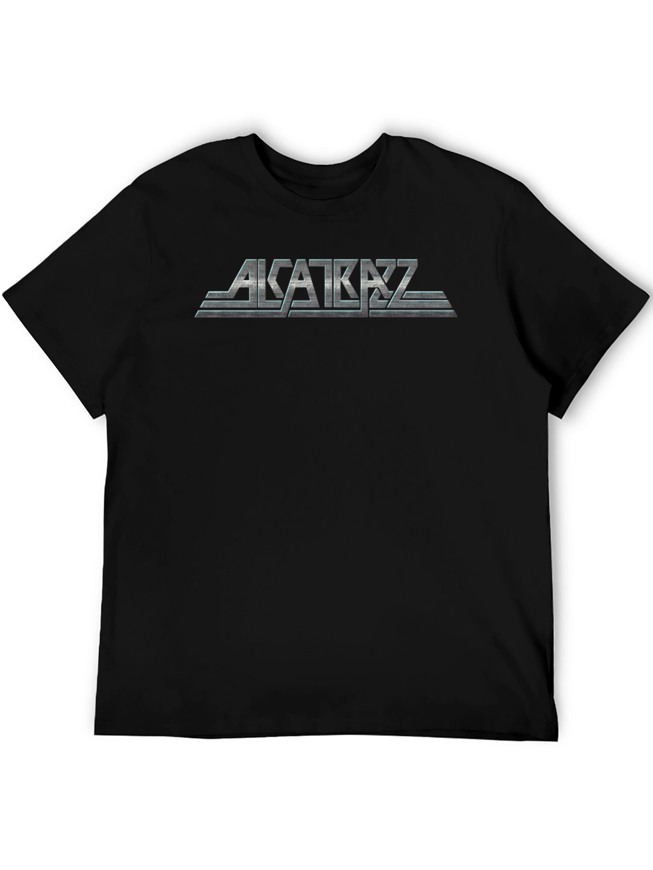 Alcatraz Band Logo Black T-Shirt