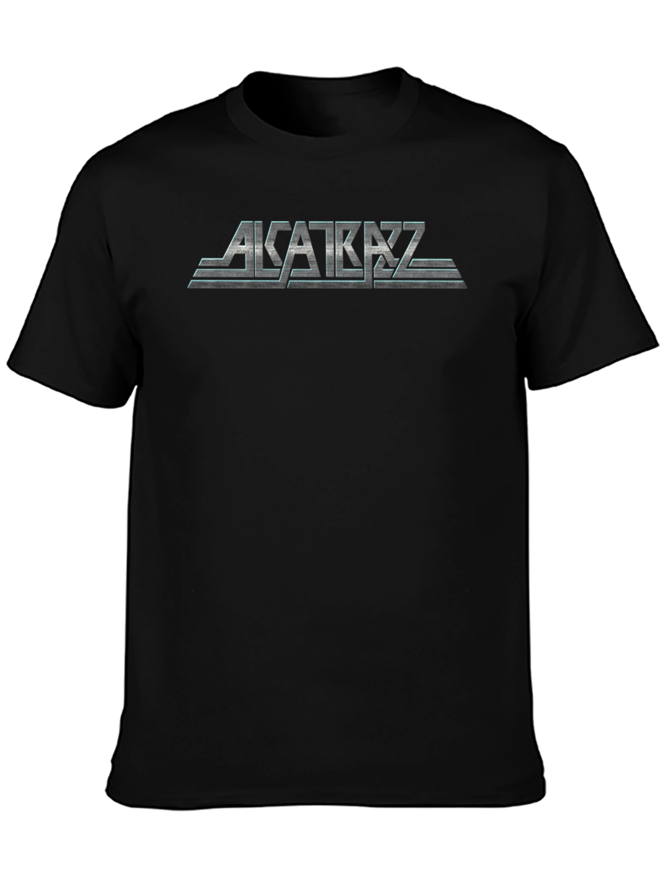 Alcatraz Band Logo Black T-Shirt