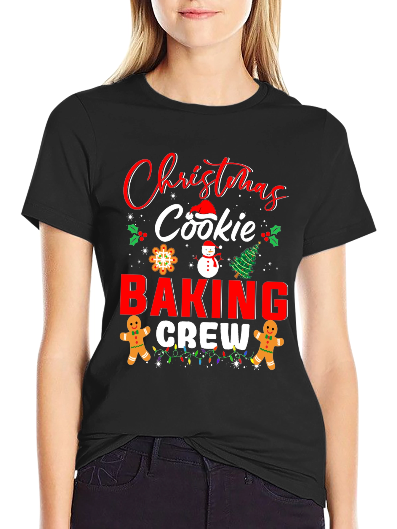Christmas Cookie Baking Crew T-Shirt