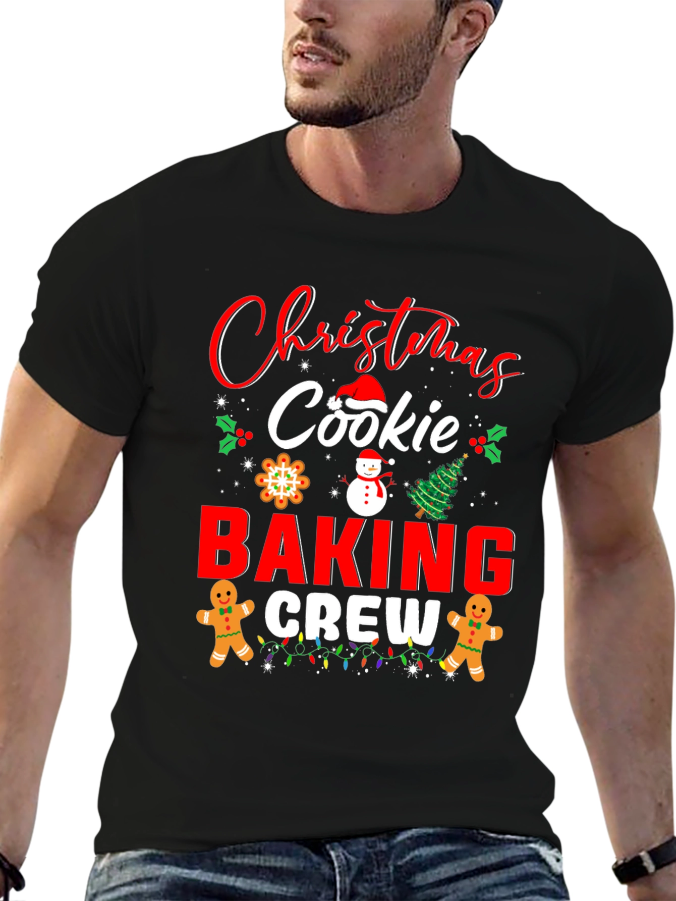 Christmas Cookie Baking Crew T-Shirt