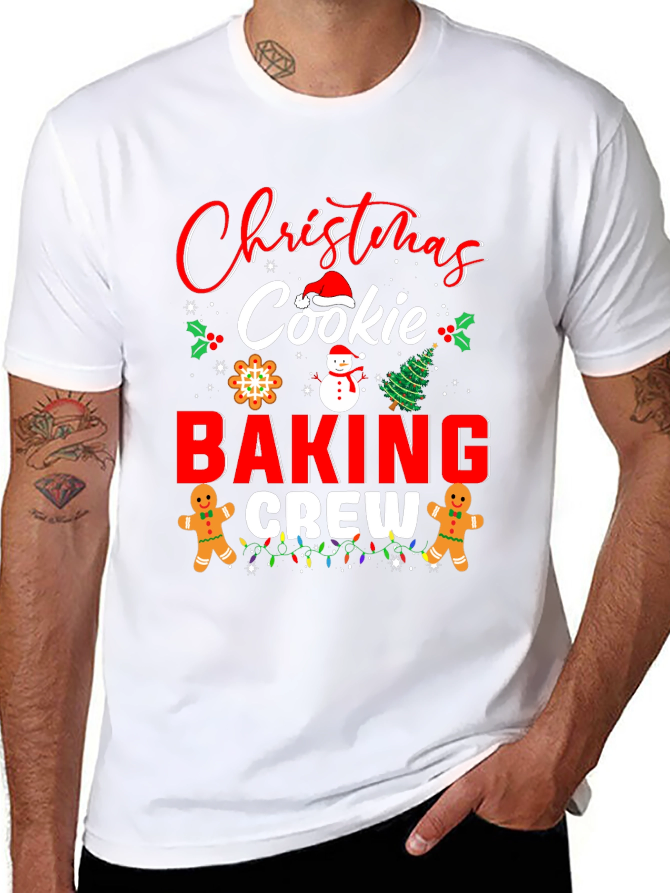 Christmas Cookie Baking Crew T-Shirt