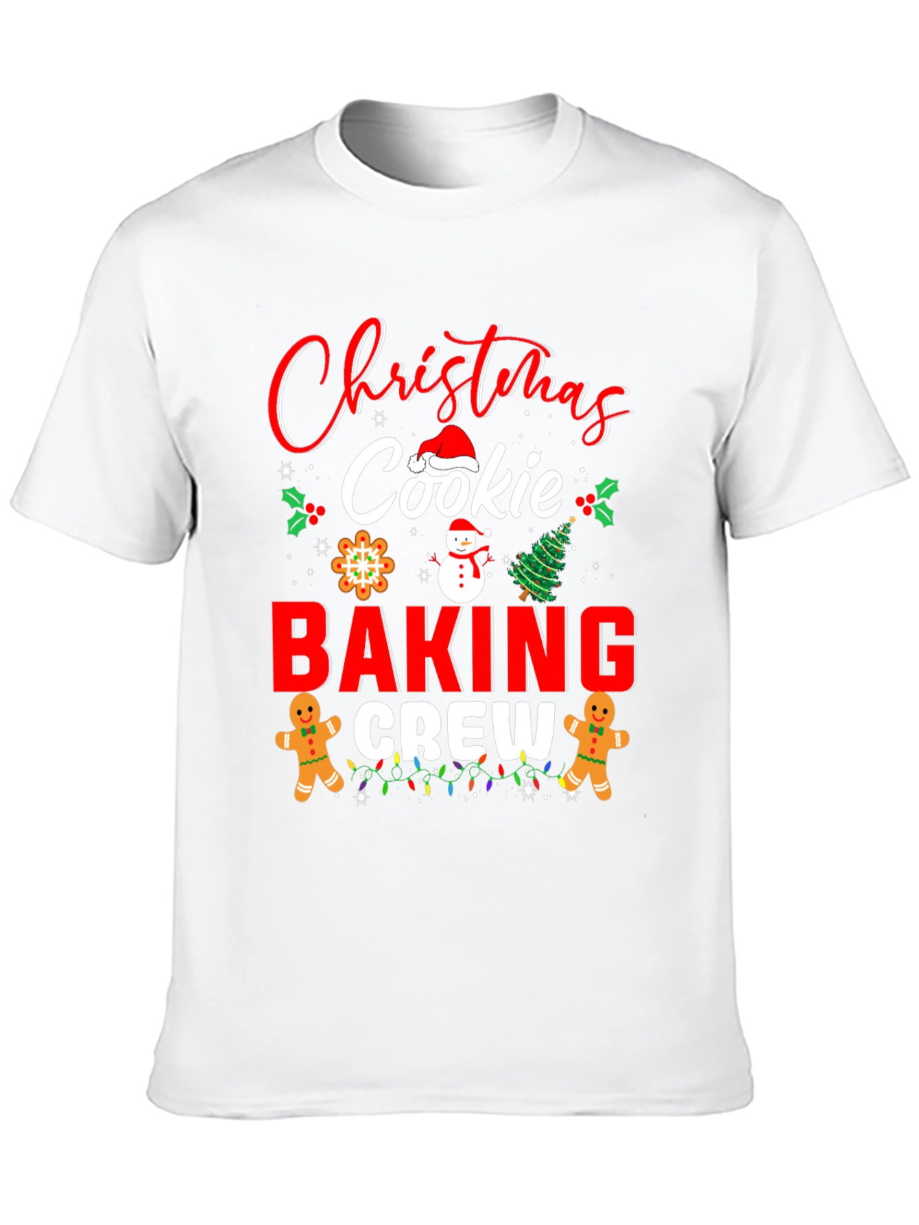 Christmas Cookie Baking Crew T-Shirt