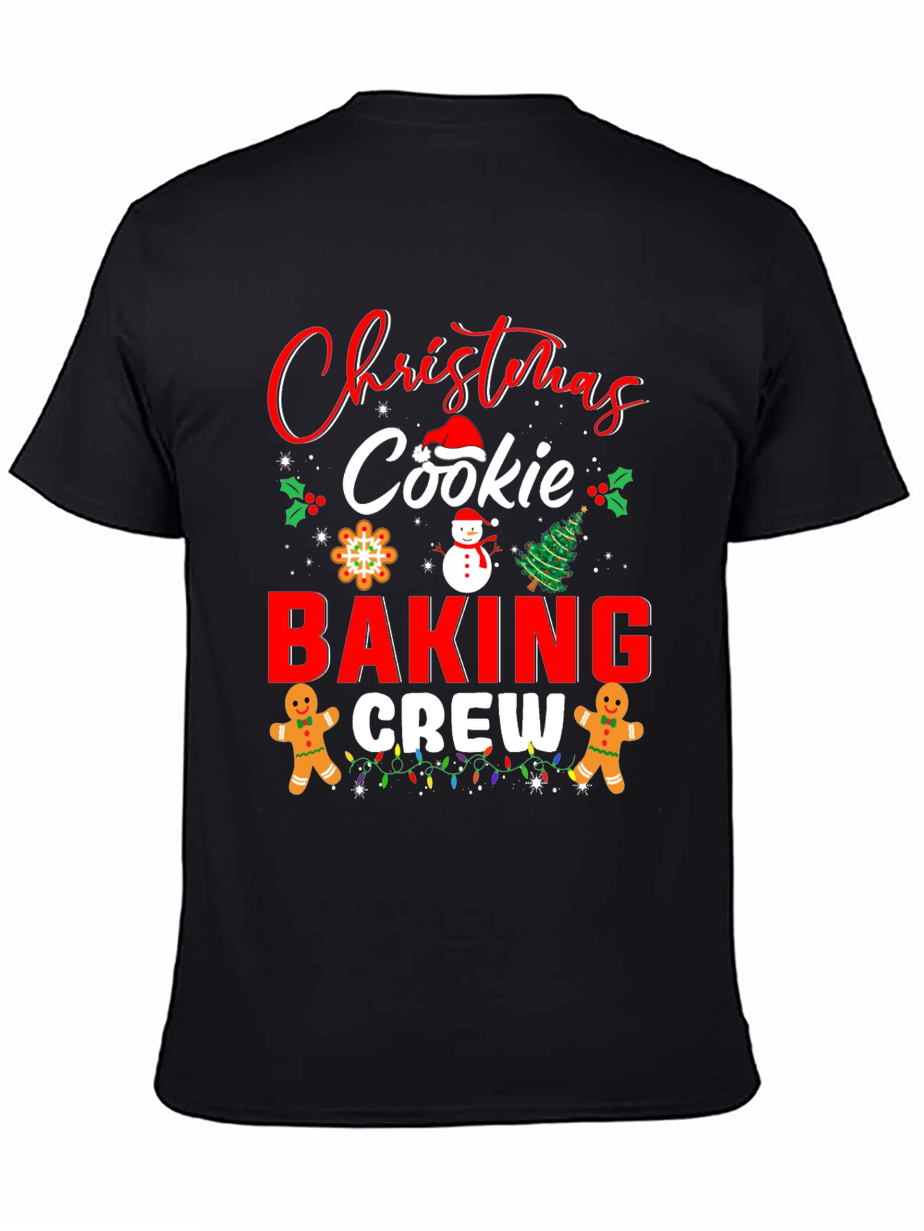 Christmas Cookie Baking Crew T-Shirt