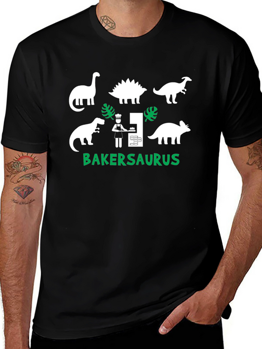 BakerSaurus T-Shirt - Dino Baking Fun!