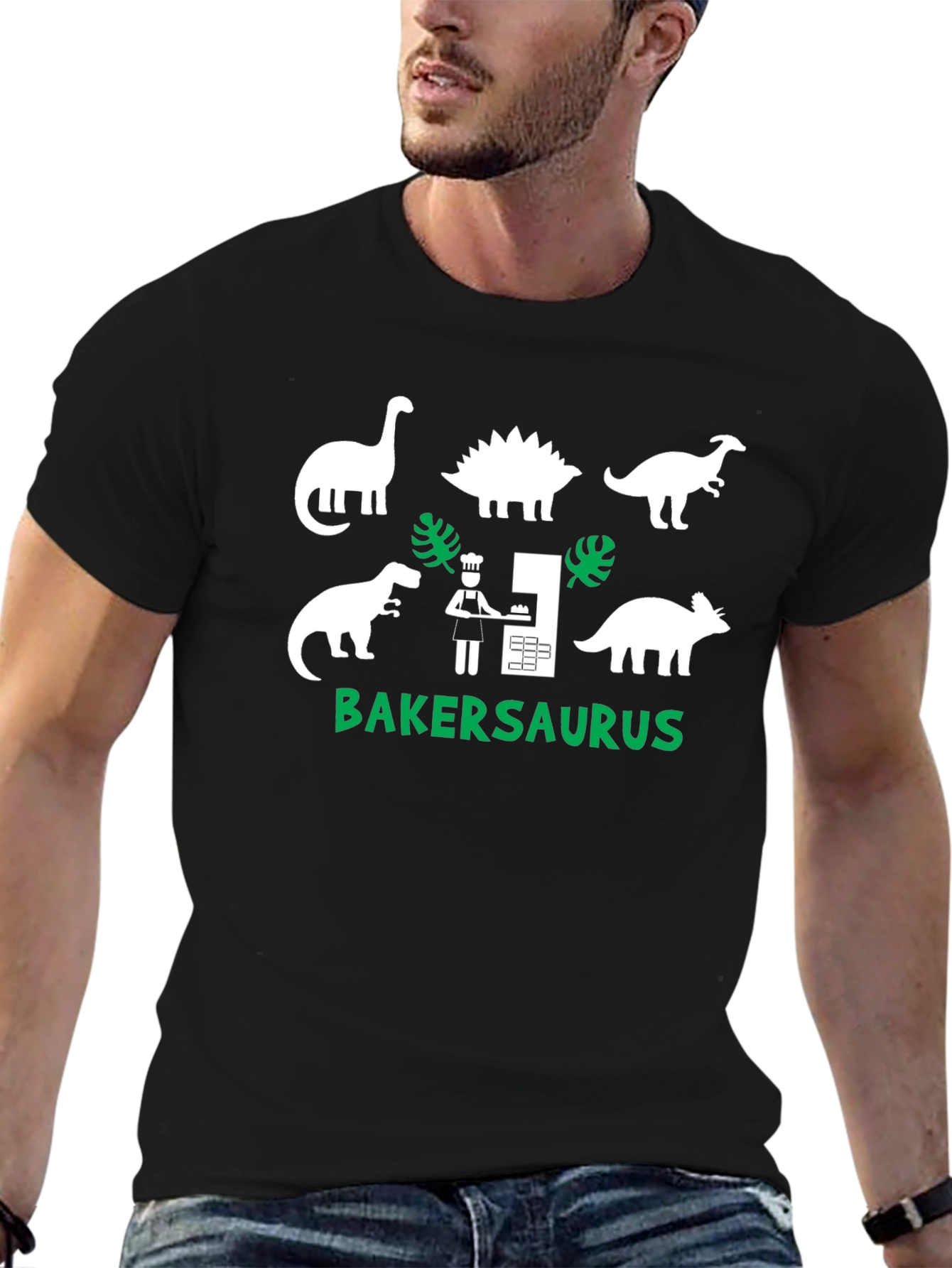 BakerSaurus T-Shirt - Dino Baking Fun!