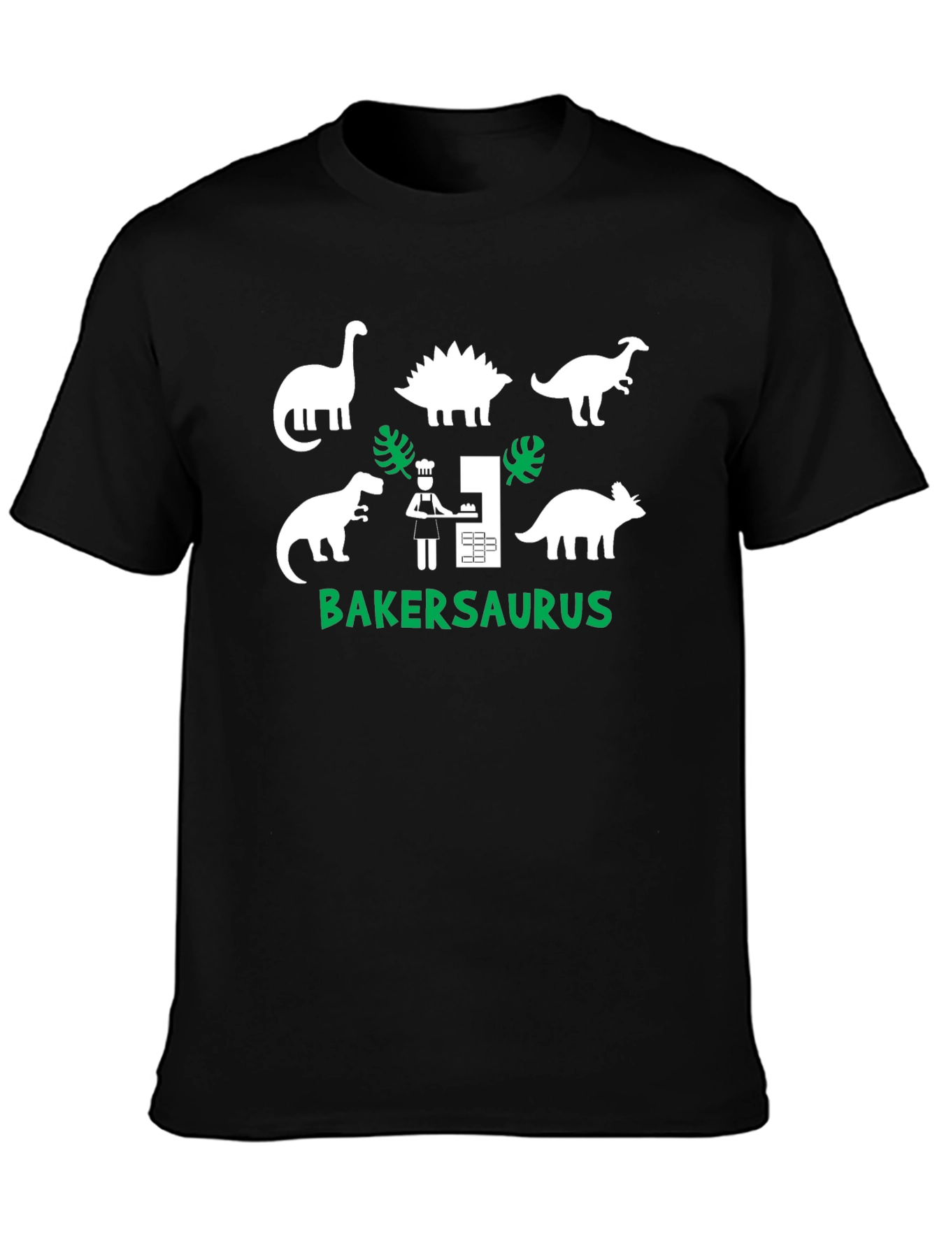 BakerSaurus T-Shirt - Dino Baking Fun!