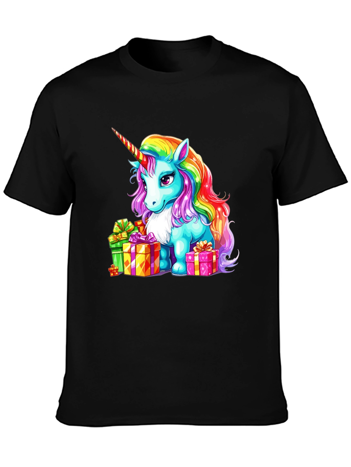 Unicorn Holiday Gift T-Shirt