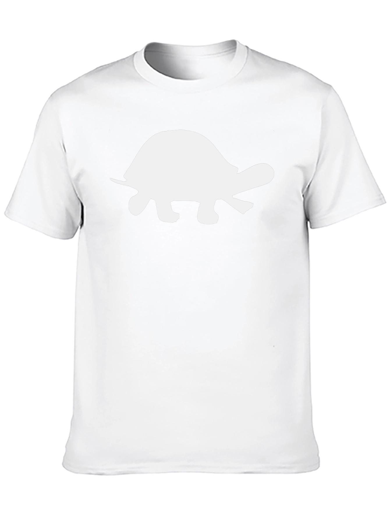 Turtle Graphic Tee - Black Cotton T-Shirt