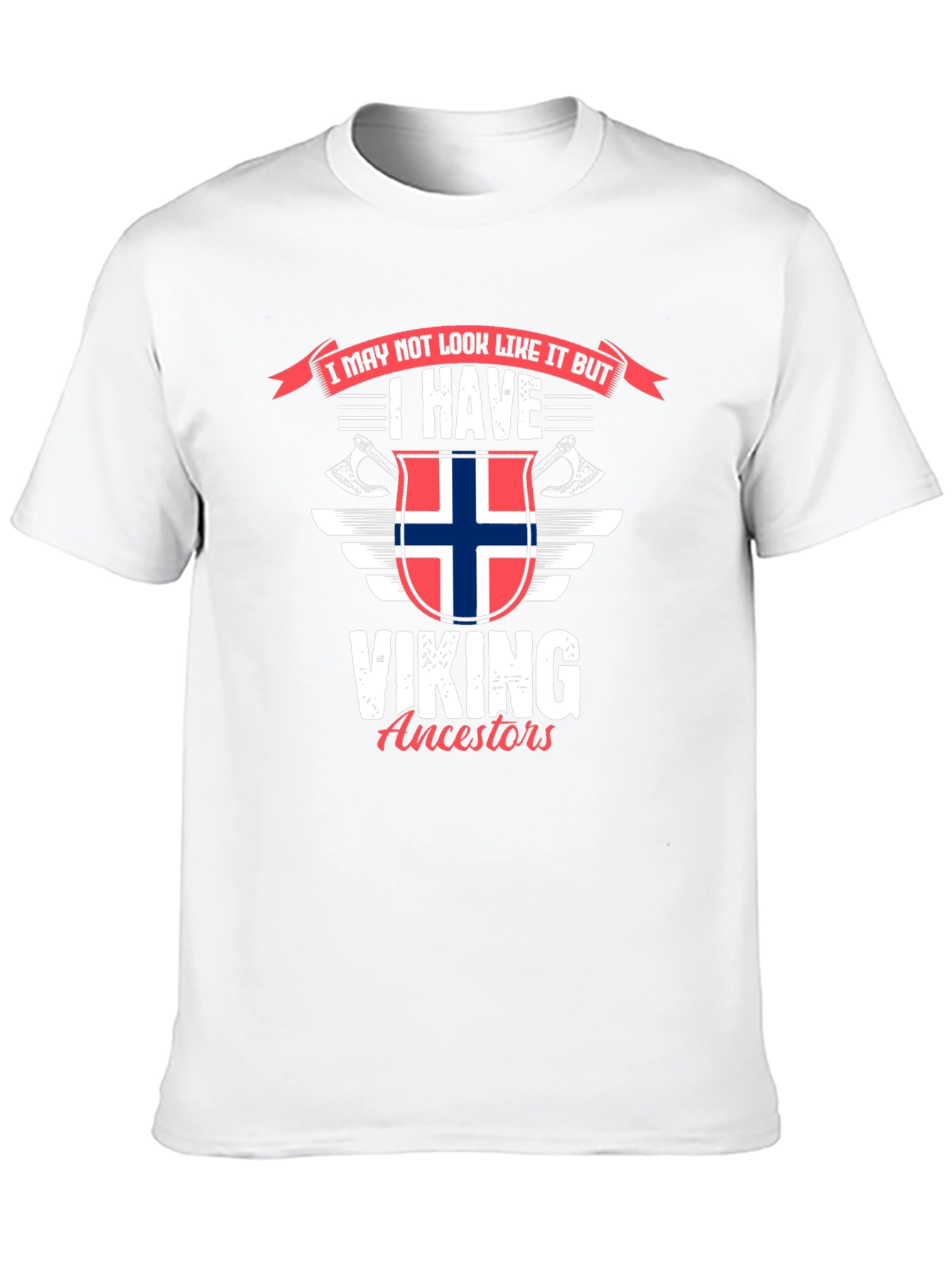 Viking Ancestors Graphic T-Shirt - Black