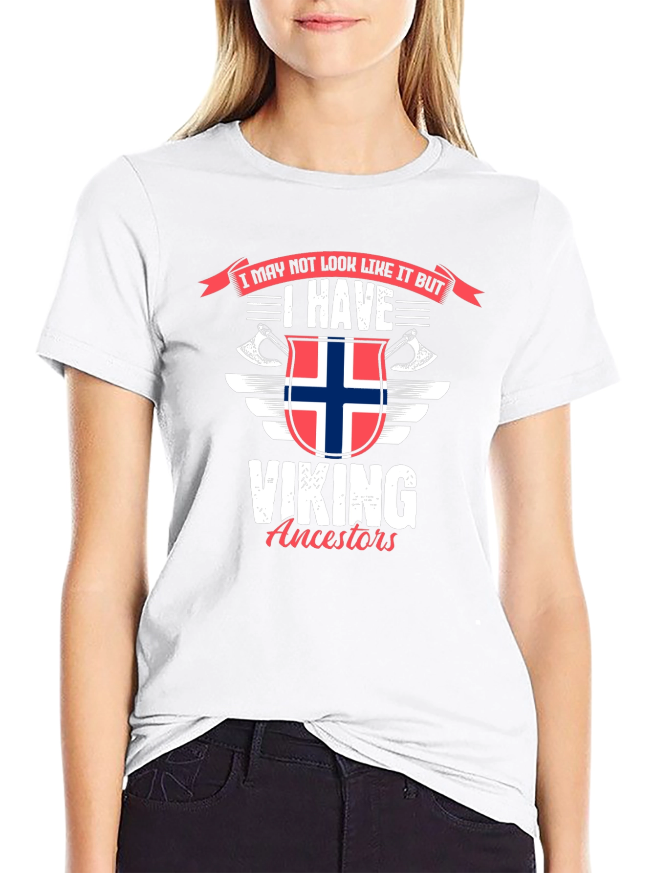 Viking Ancestors Graphic T-Shirt - Black