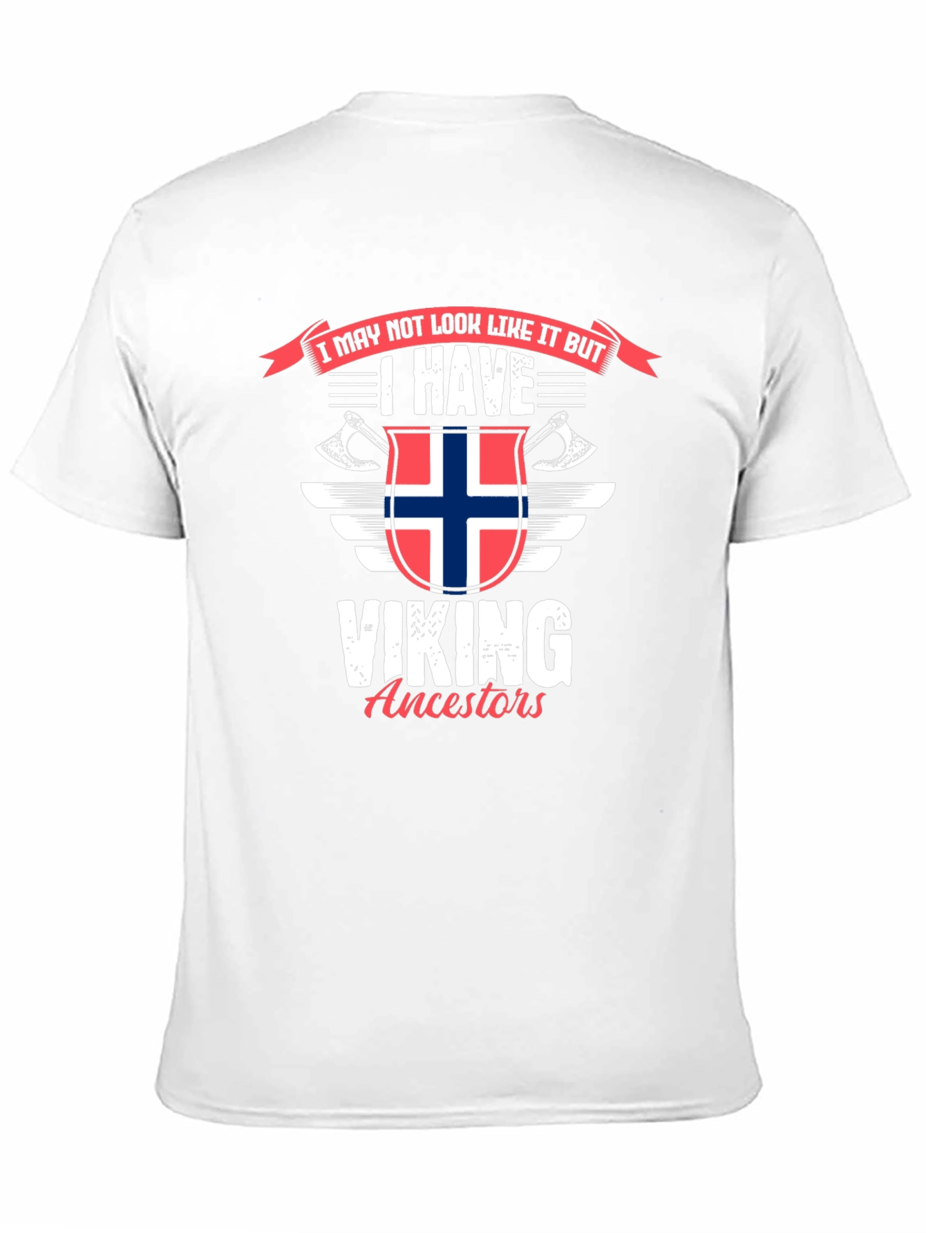 Viking Ancestors Graphic T-Shirt - Black
