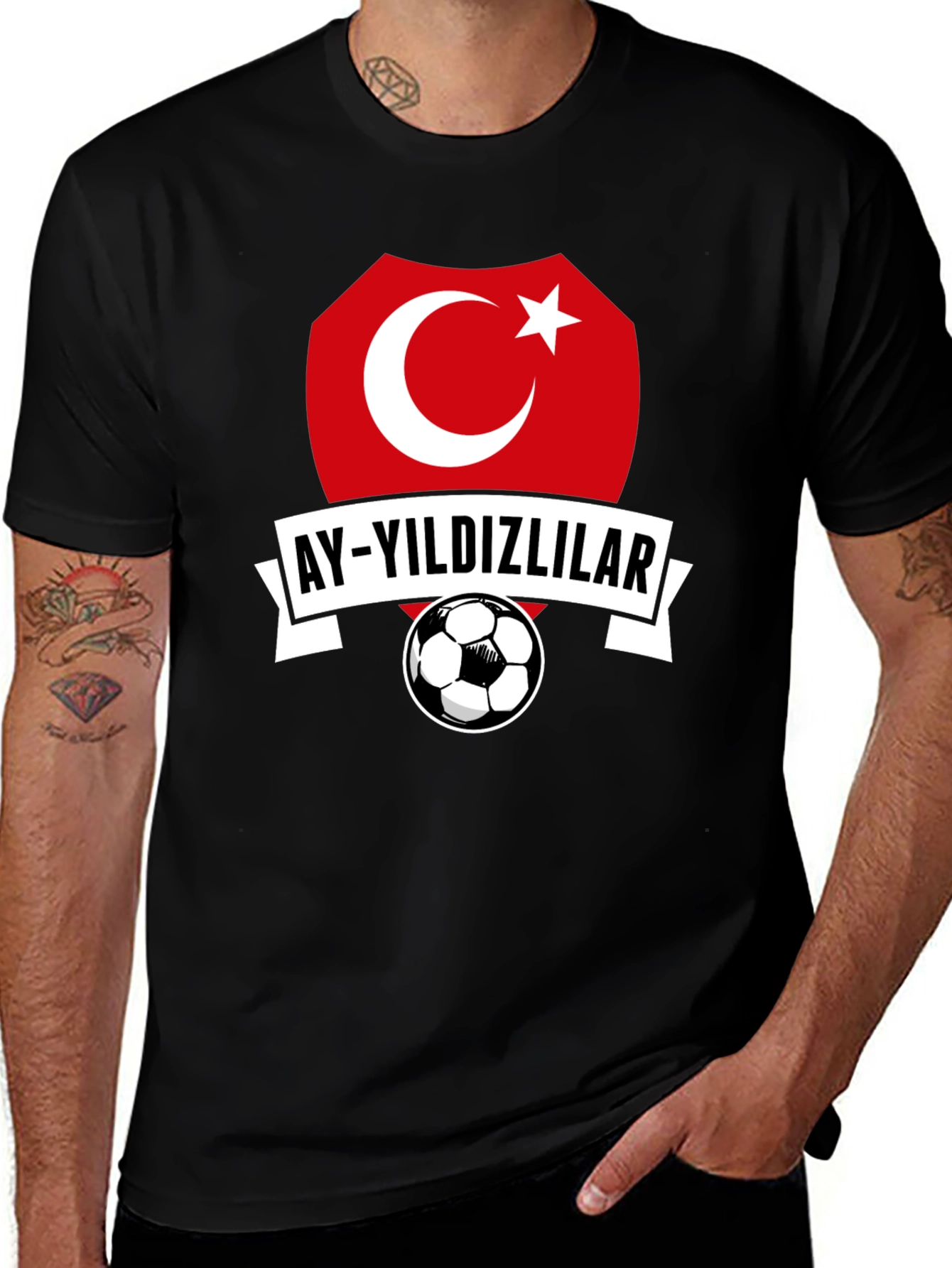 Turkey Soccer T-Shirt - Ay-Yildizlilar Graphic Tee
