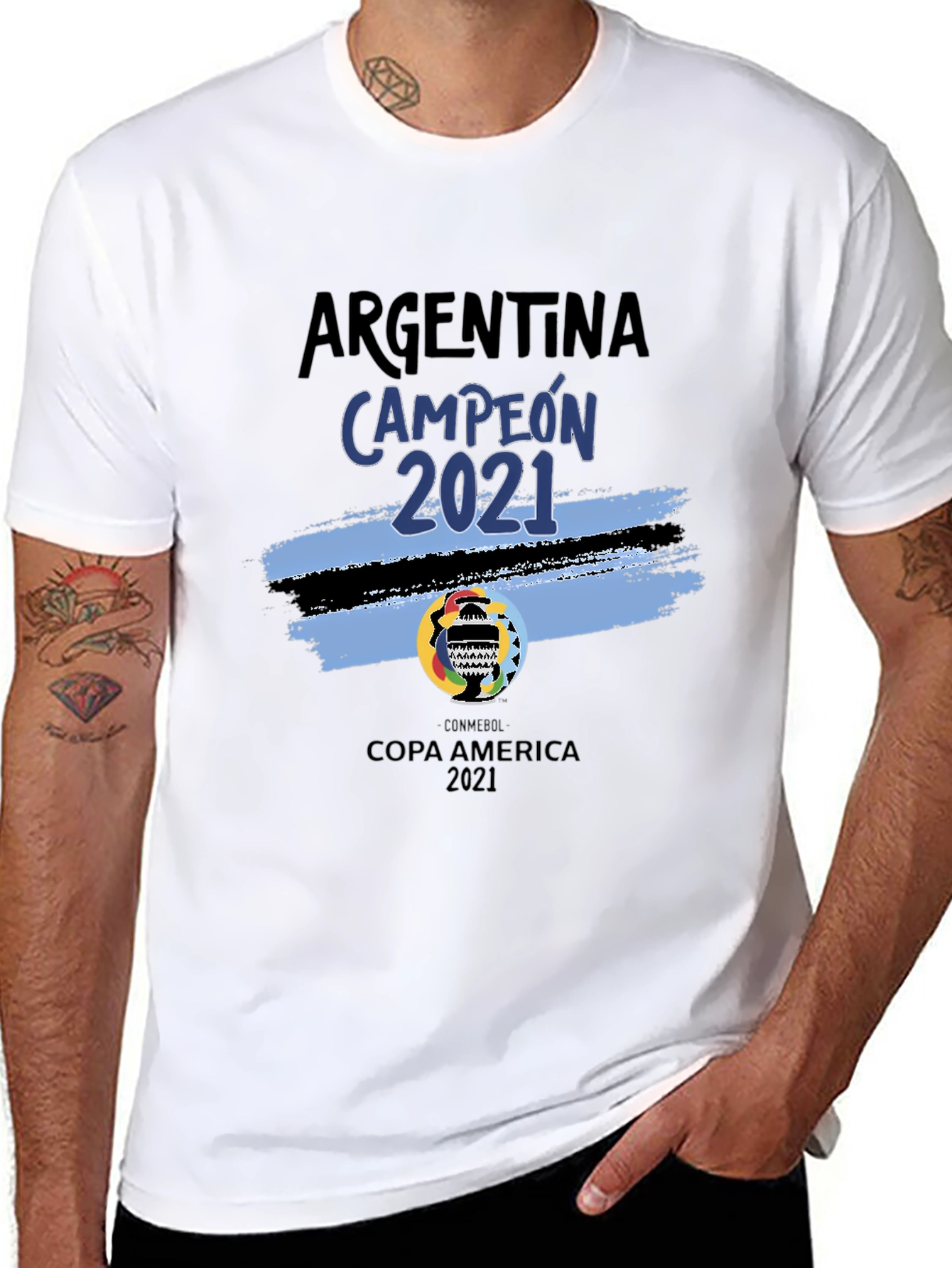 Argentina Campeon 2021 Copa America T-Shirt