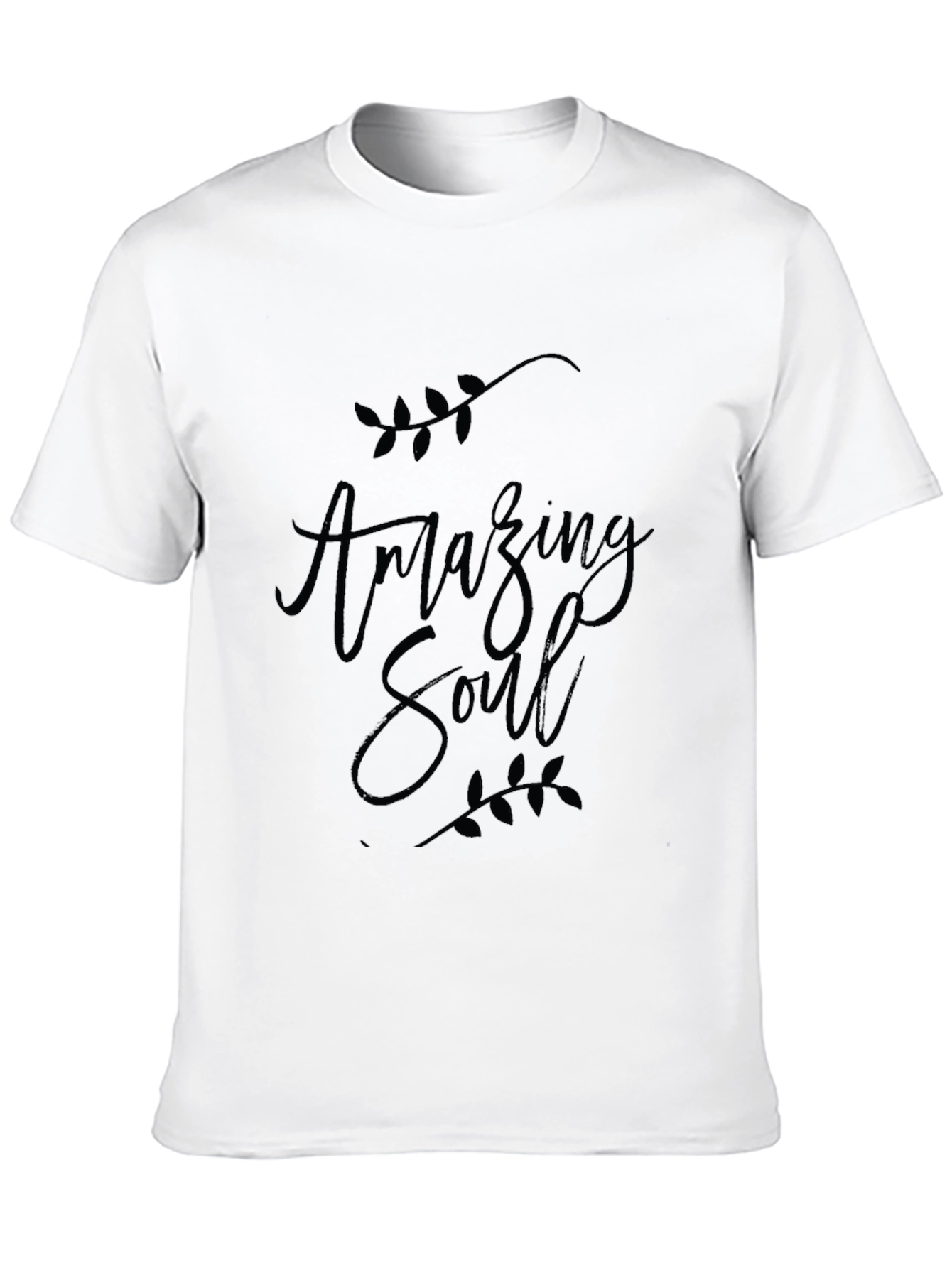 Amazing Soul Black Graphic T-Shirt