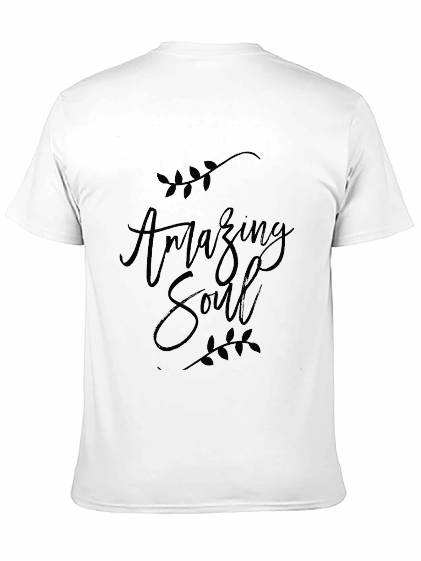 Amazing Soul Black Graphic T-Shirt