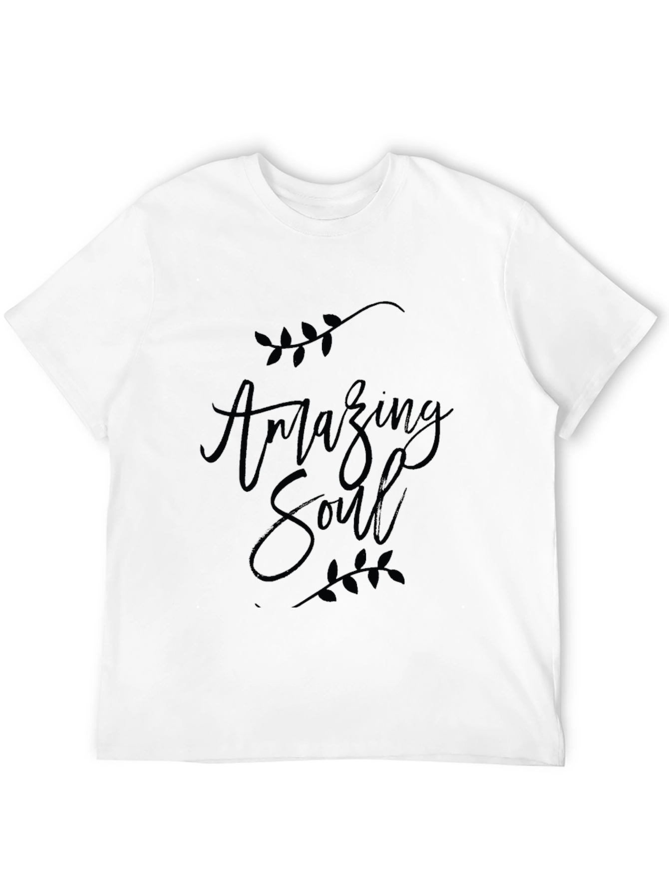 Amazing Soul Black Graphic T-Shirt