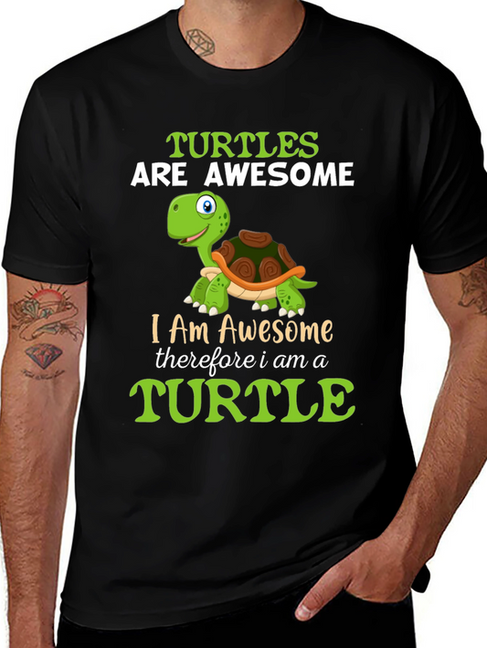 Awesome Turtle T-Shirt - I am Awesome