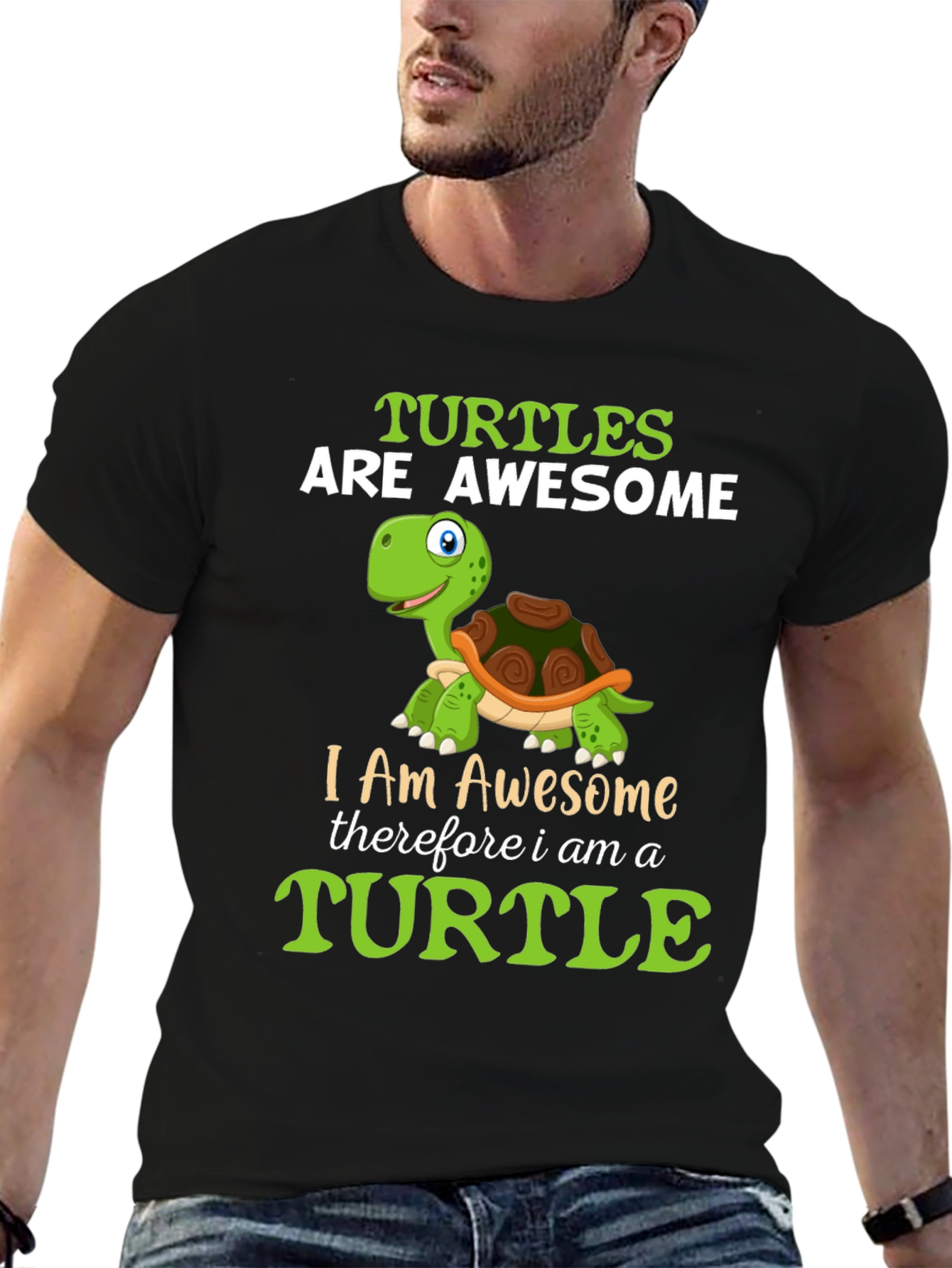 Awesome Turtle T-Shirt - I am Awesome