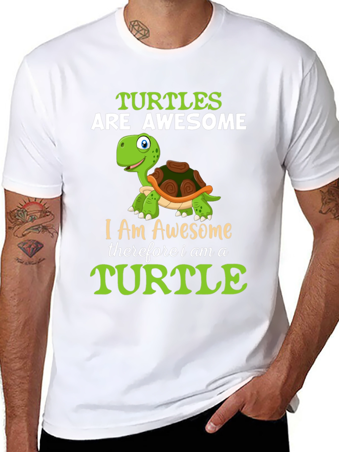 Awesome Turtle T-Shirt - I am Awesome