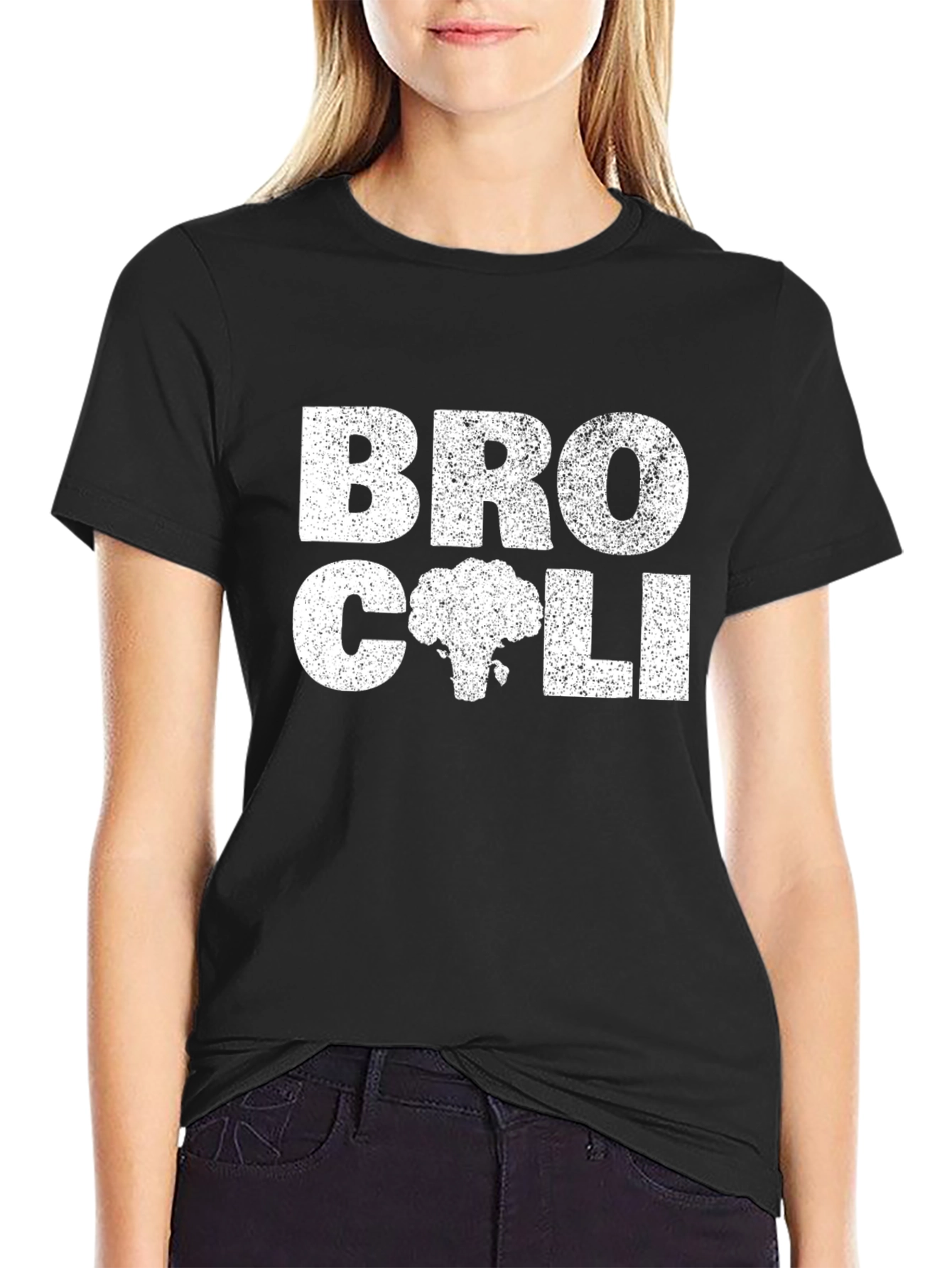 Broccoli Graphic T-Shirt - Funny Vegetable Tee