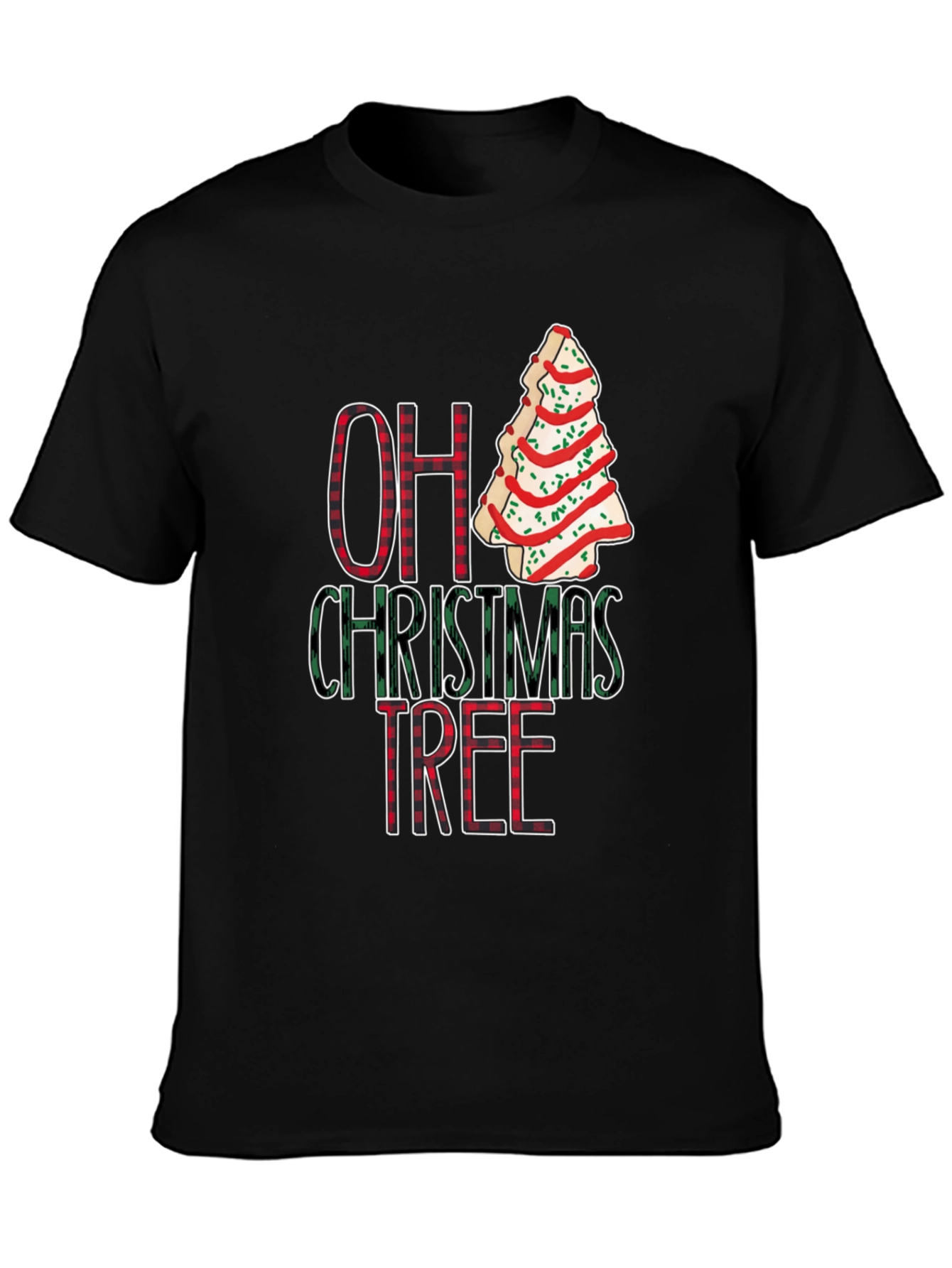 Festive Oh Christmas Tree Graphic Tee