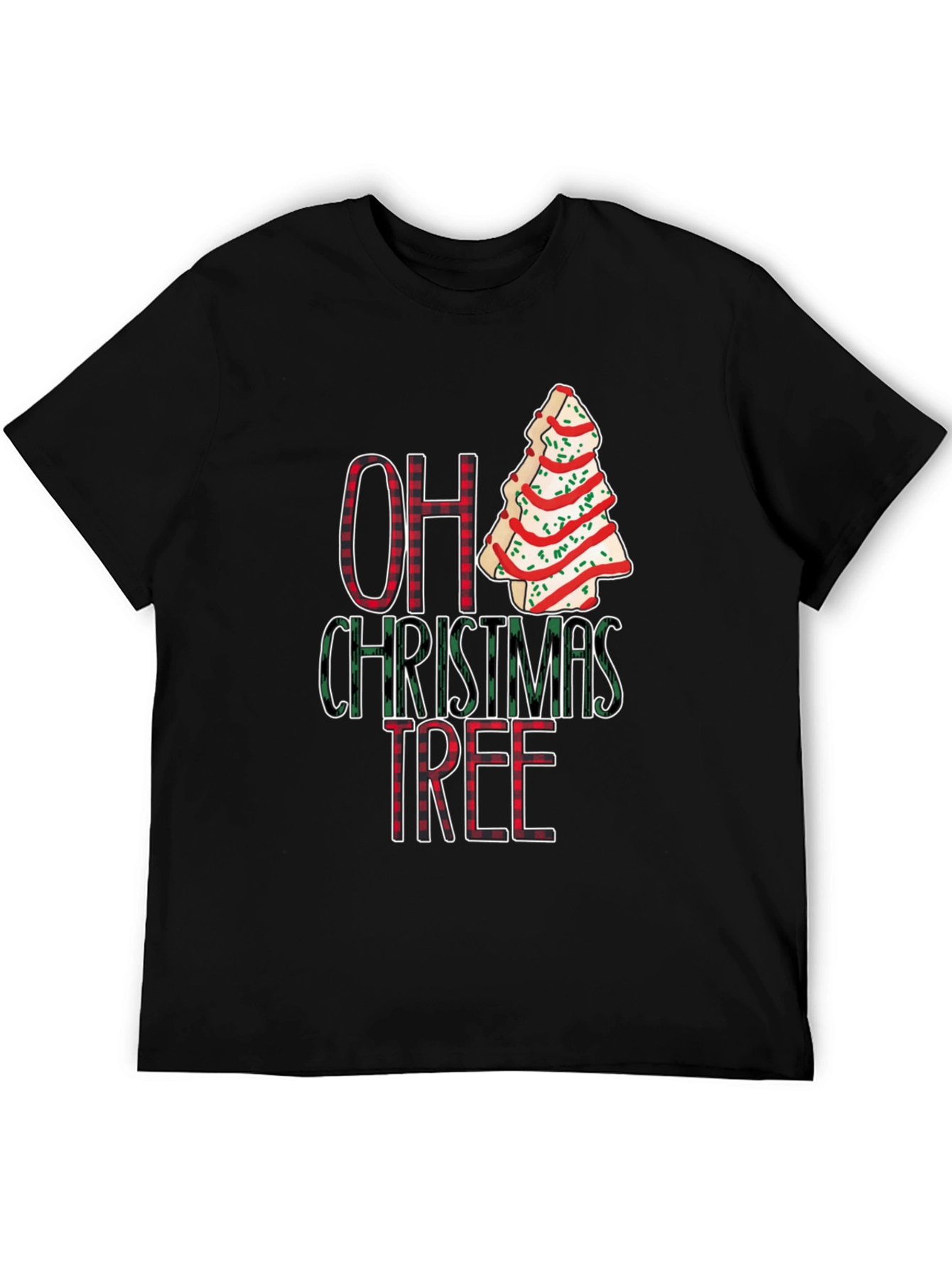 Festive Oh Christmas Tree Graphic Tee