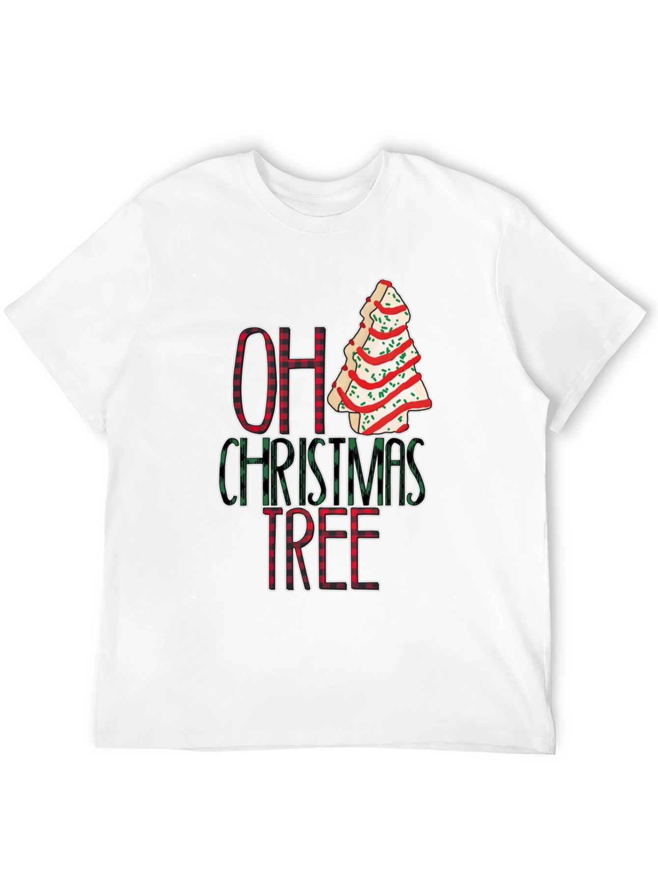 Festive Oh Christmas Tree Graphic Tee