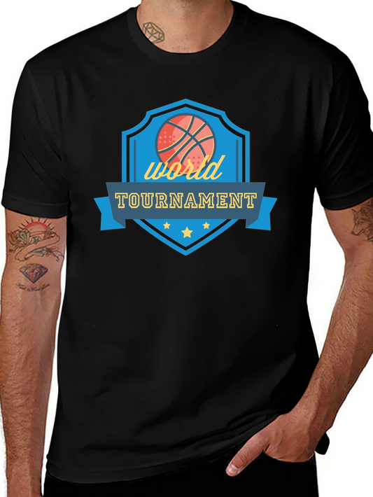 Basketball World Tournament Graphic T-Shirt