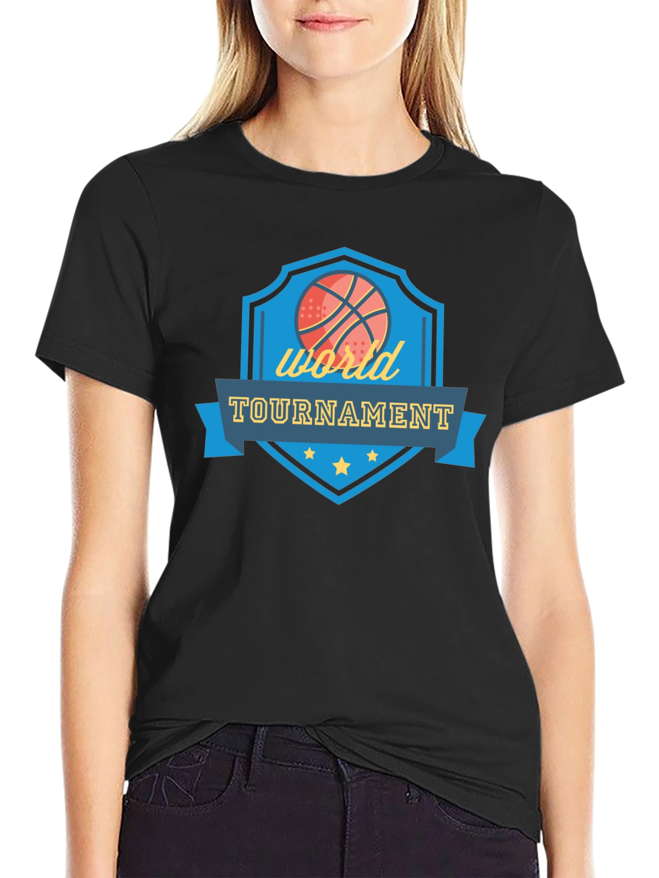 Basketball World Tournament Graphic T-Shirt