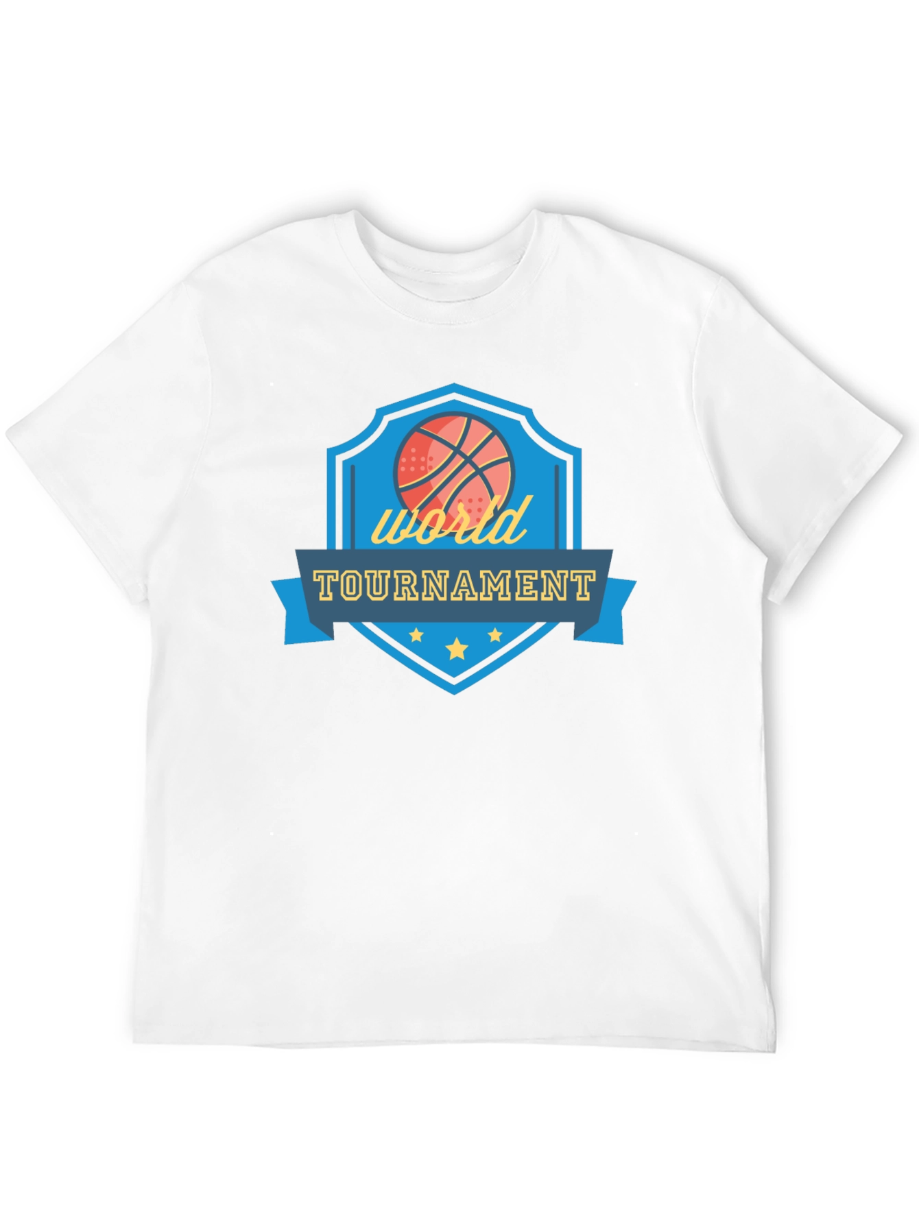 Basketball World Tournament Graphic T-Shirt